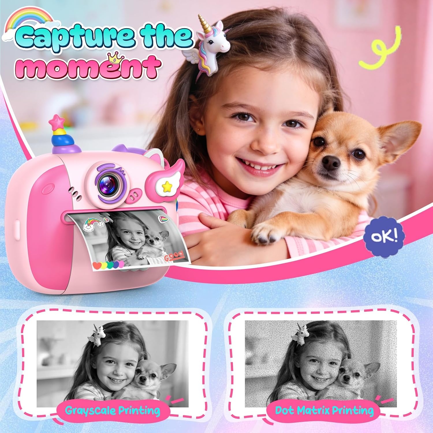 Thumbnail 5 de Wootoyz Kids Camera Instant Print 3–12 yrs