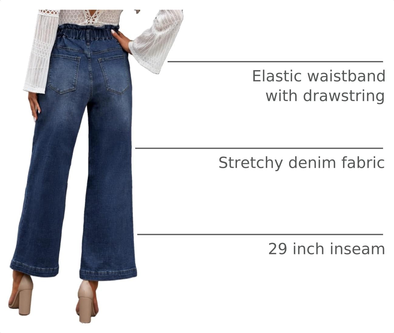 Detalle 2 de GRAPENT Wide Leg Jeans 29 in