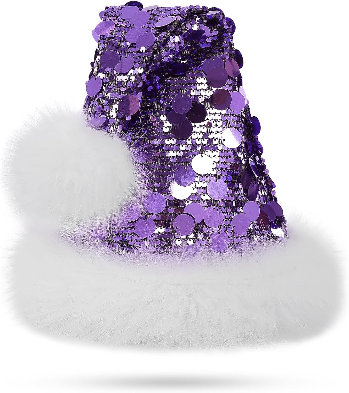 Detalle 2 de Bonnet de Noël pailleté adulte KONVINIT