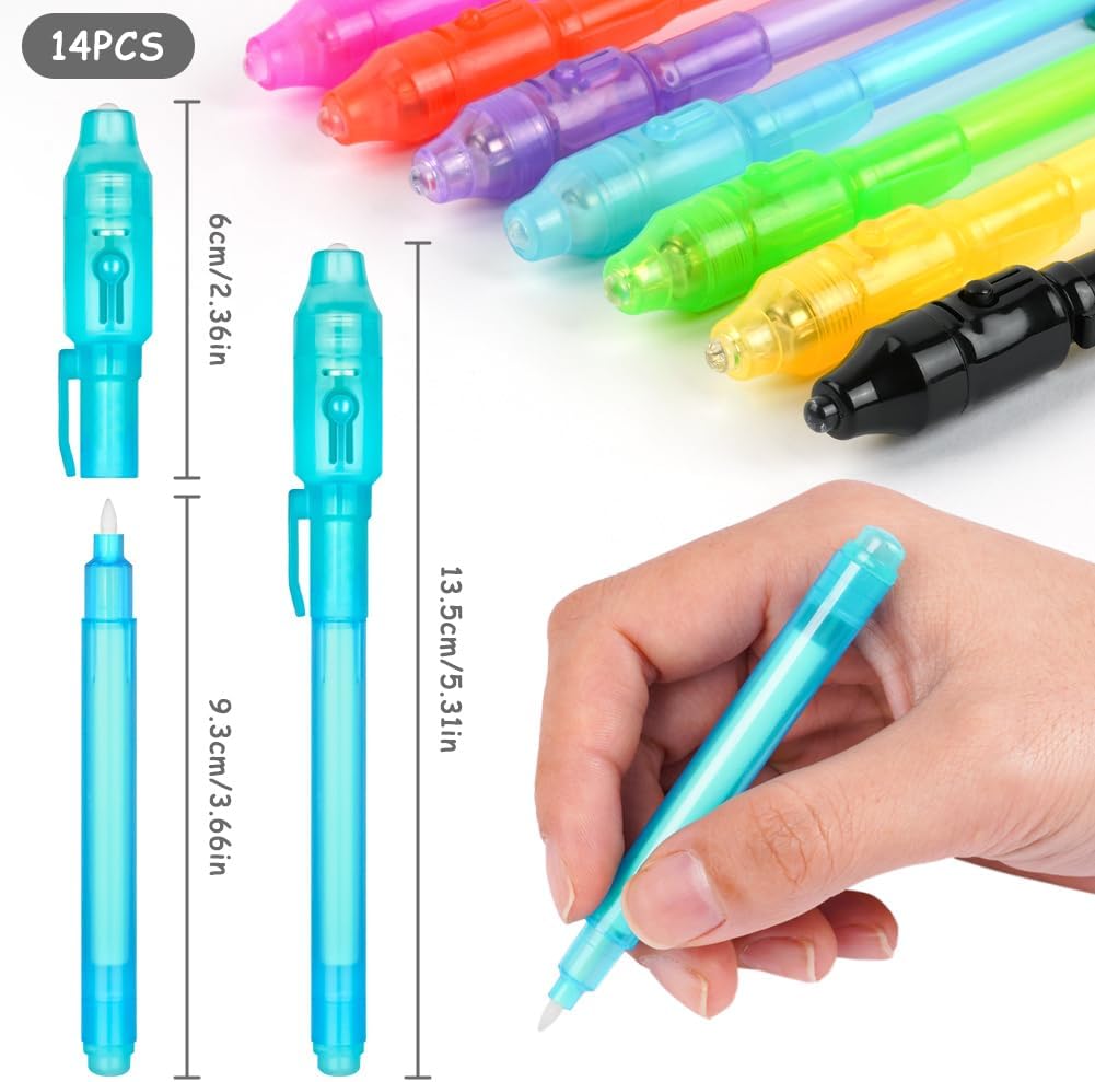 Detalle 2 de OFFCUP Invisible Ink Pen 14pcs set