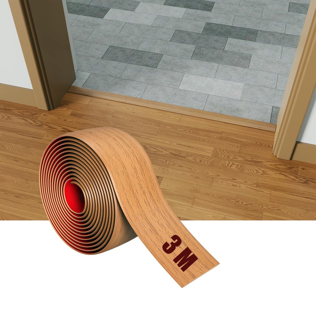 Detalle de FFPMYF FF005-Pear Brown-3M zelfklevend overgangsprofiel met structuur