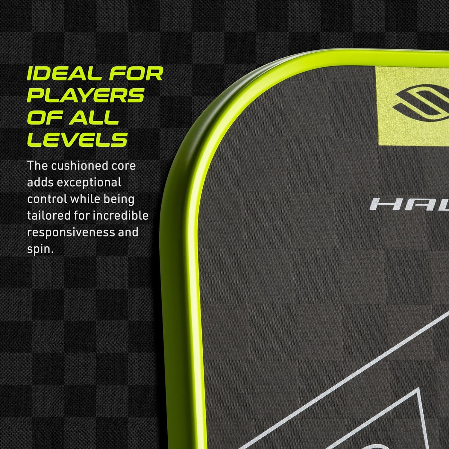 Thumbnail 4 de Selkirk Sport SLK Halo Raw Carbon Fiber Pickleball Paddle
