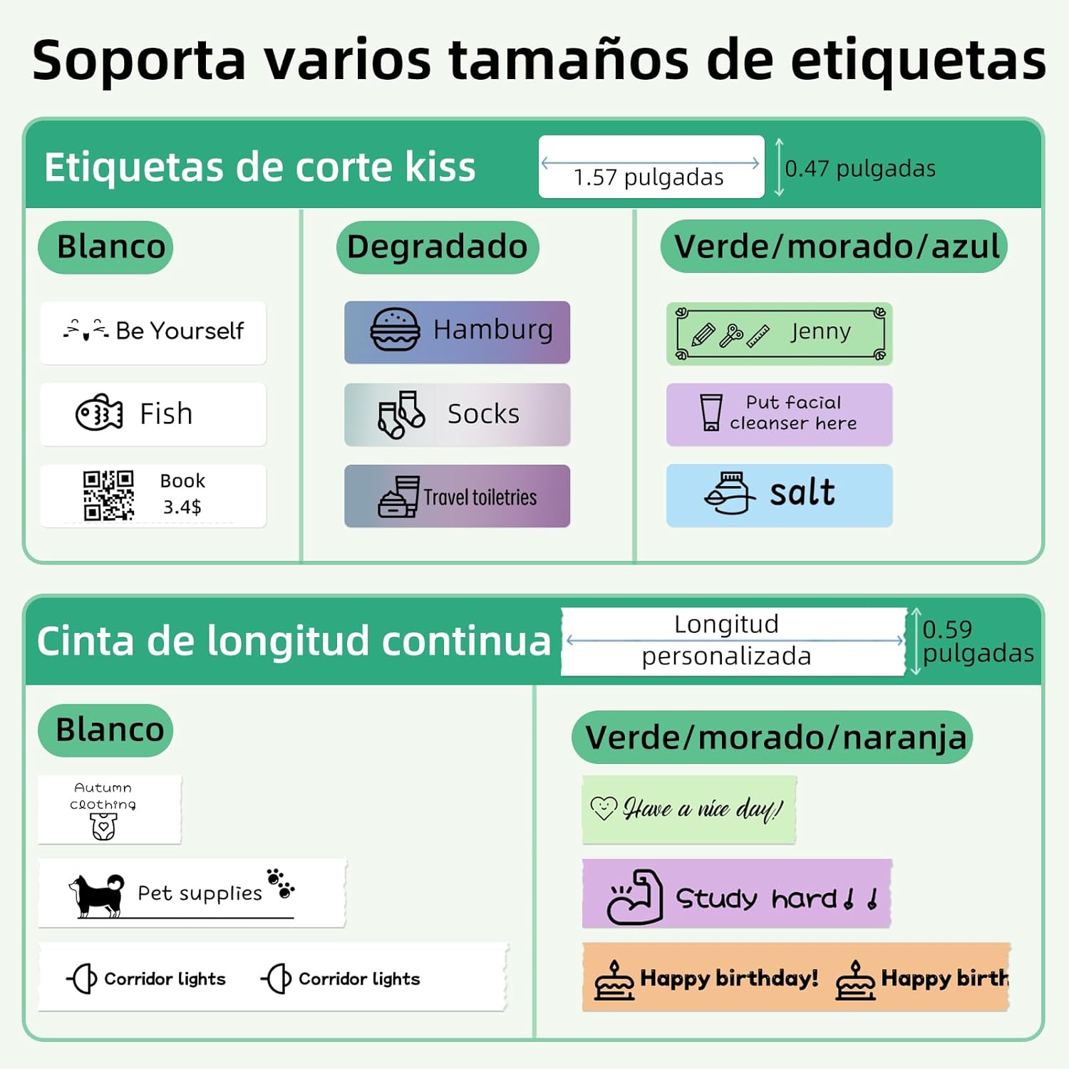 Detalle 2 de ORGSTA S001 Etiquetadora Bluetooth 2000 mAh