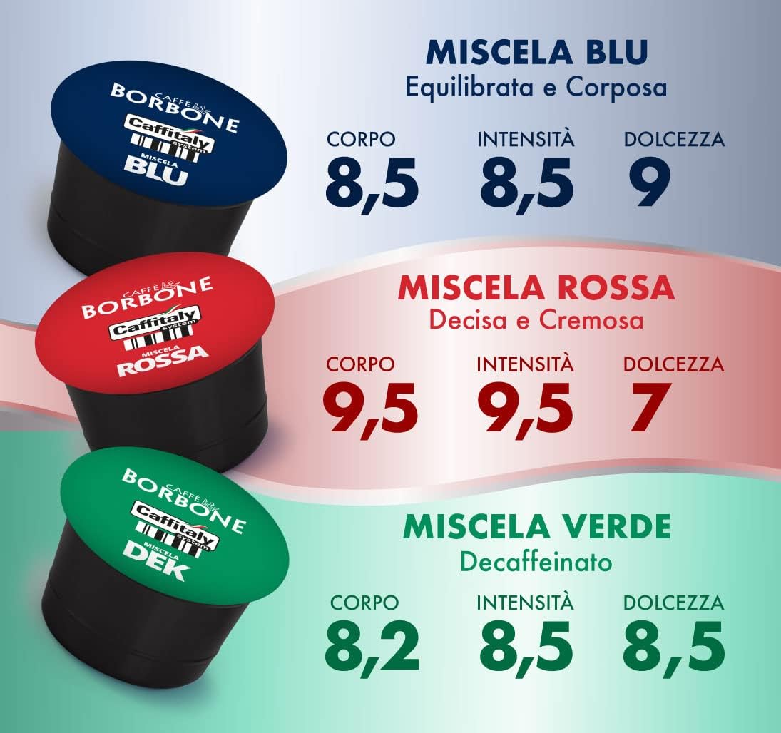 Thumbnail 4 de Caffè Borbone Miscela Decaffeinata in Capsule Caffitaly – 48 Capsule Originali