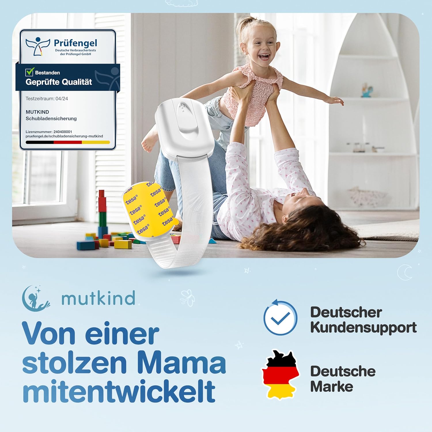 Thumbnail 6 de MUTKIND 10x Kindersicherung Schrank