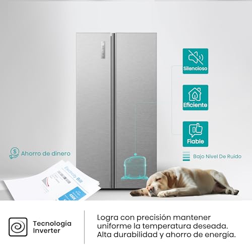 Thumbnail 6 de Hisense RS3P558NEIE: Frigorífico Americano Side By Side de 544 L con Total No Frost e Inverter