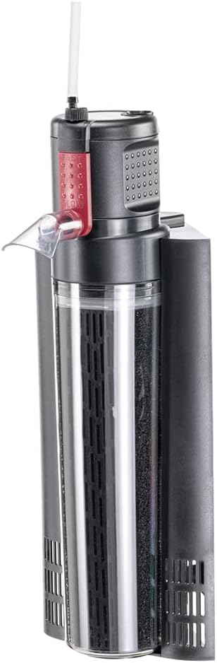 Detalle de Hydor Filtro Interno CRYSTAL 300 per acquari oltre 200 litri, 2 stadi con carbone attivo e kit Venturi