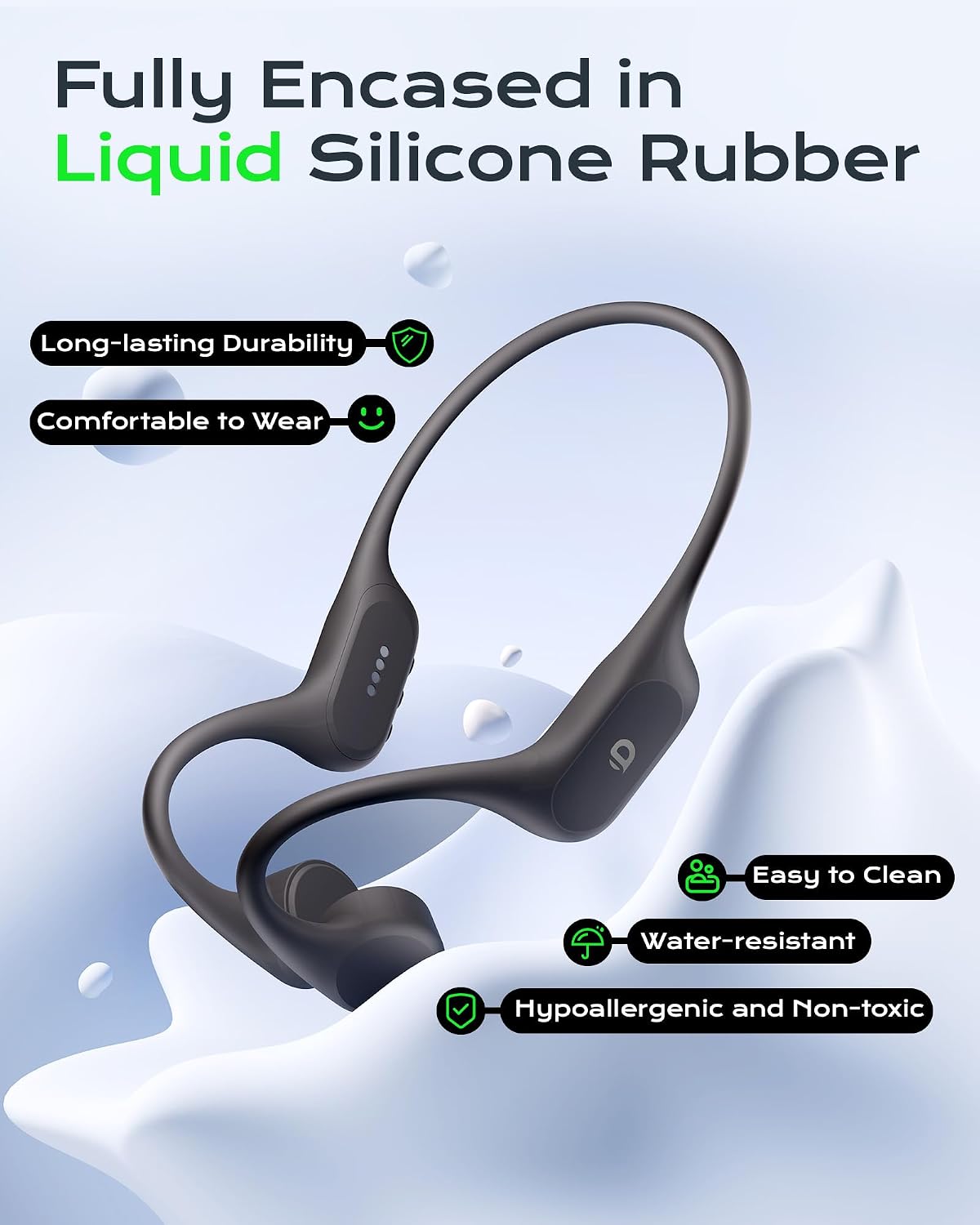 Thumbnail 6 de DEMICEA Bone Conduction Headphones, 32GB