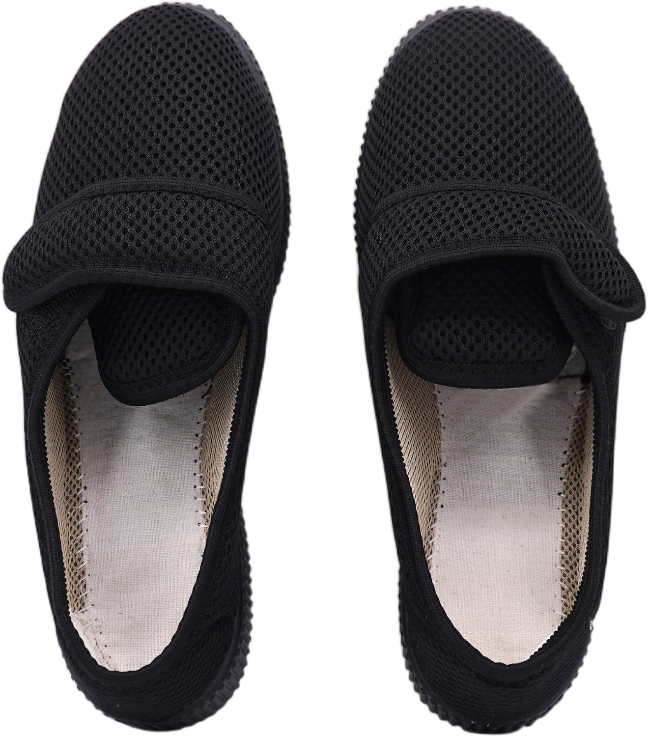 Detalle de JOMIX Pantofole Anziane con Strappo da Donna – Ciabatte Antiscivolo Morbide e Traspiranti