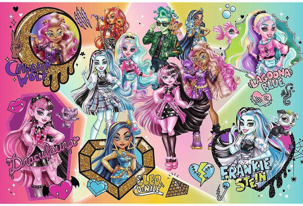 Detalle 2 de Monster High Puzzle mit 300 Teilen