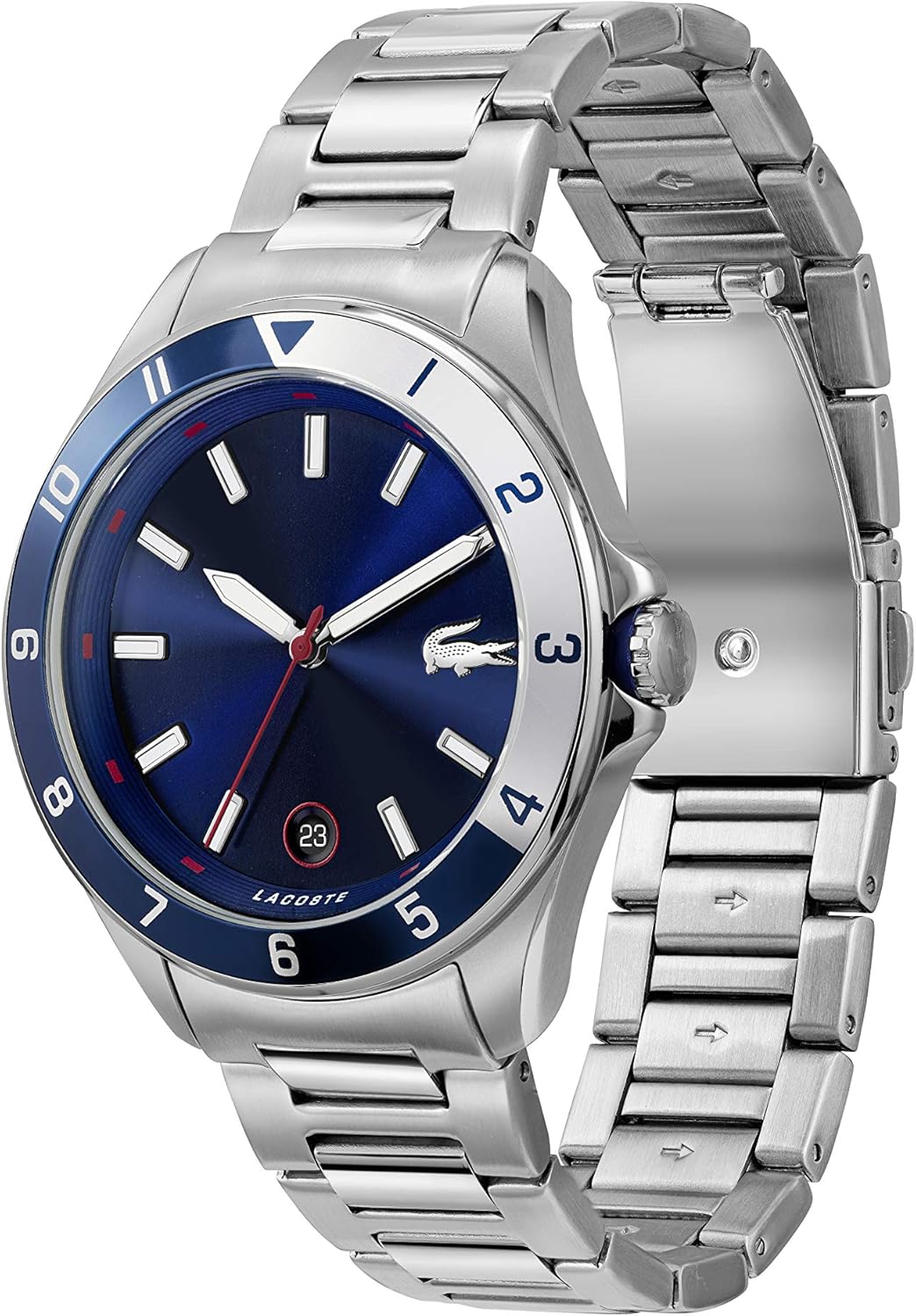 Thumbnail 1 de Lacoste Analog Quarzuhr für Herren – Kollektion Tiebreaker, Edelstahl- oder Silikonarmband