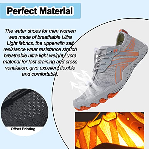 Detalle de Bravover Quick Dry Barefoot Aqua Shoes – Unisex Beach & Pool Shoes for Swim, Surf & Diving