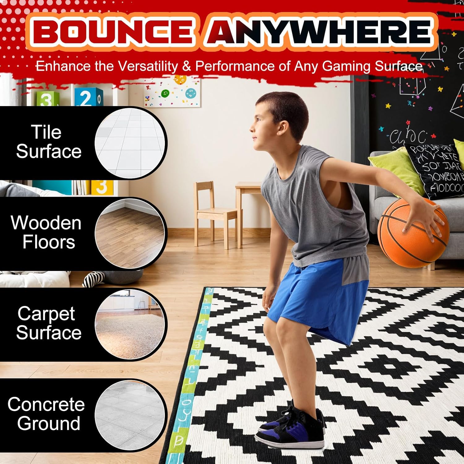 Thumbnail 5 de ALDWDY Silent Basketball Size 7 29.5