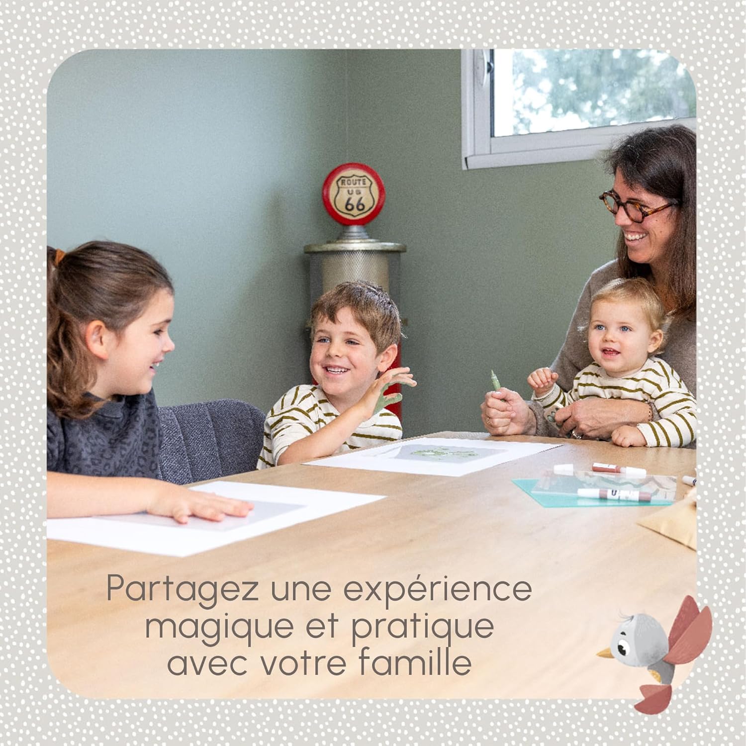 Thumbnail 3 de Tiny Love Family Prints, Kit Empreinte Famille – Cadeau personnalisé pour bébé et famille
