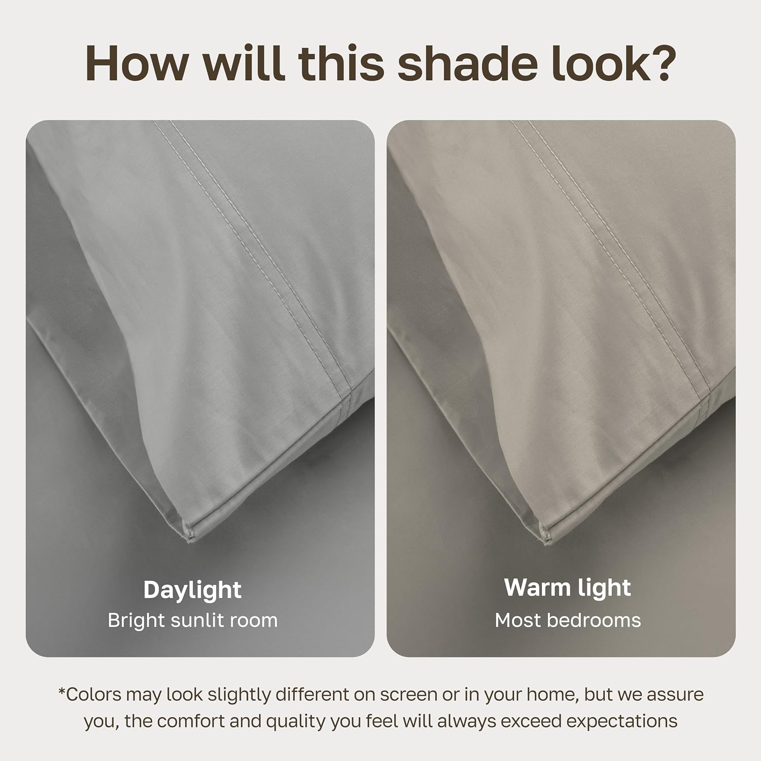 Detalle de California Design Den 600 Thread Count Split King Cotton Sateen Sheet Set