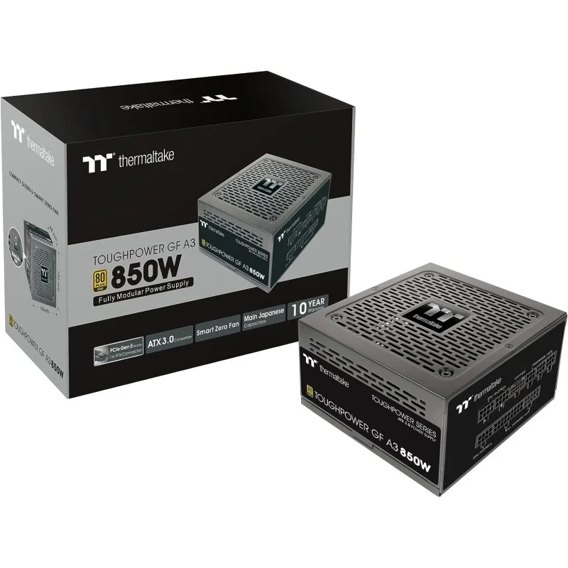 Imagen de Thermaltake TOUGHPOWER GF A3 850W 80 Plus Gold Full Modular en OfertitasTOP