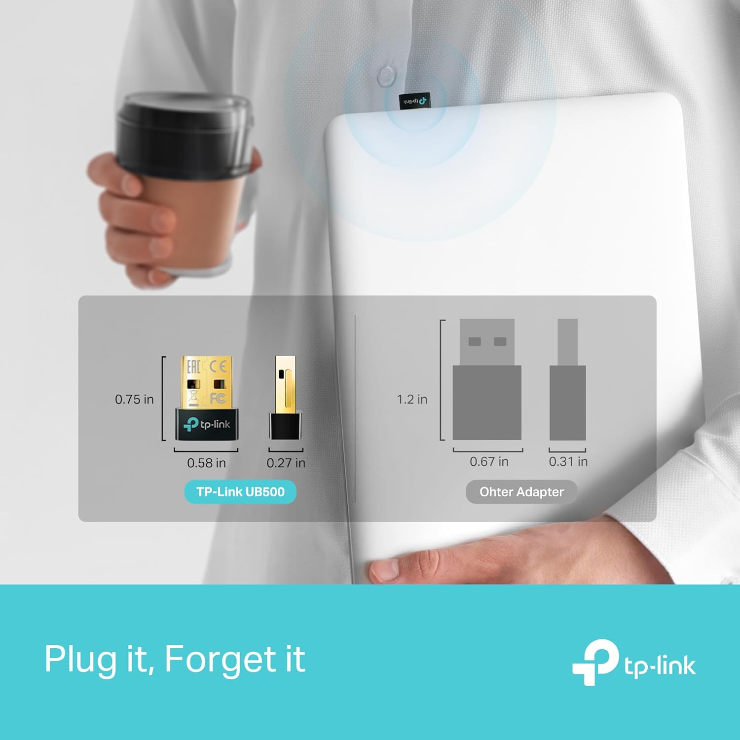 Thumbnail 4 de TP-Link UB500 Bluetooth adapter 5.4