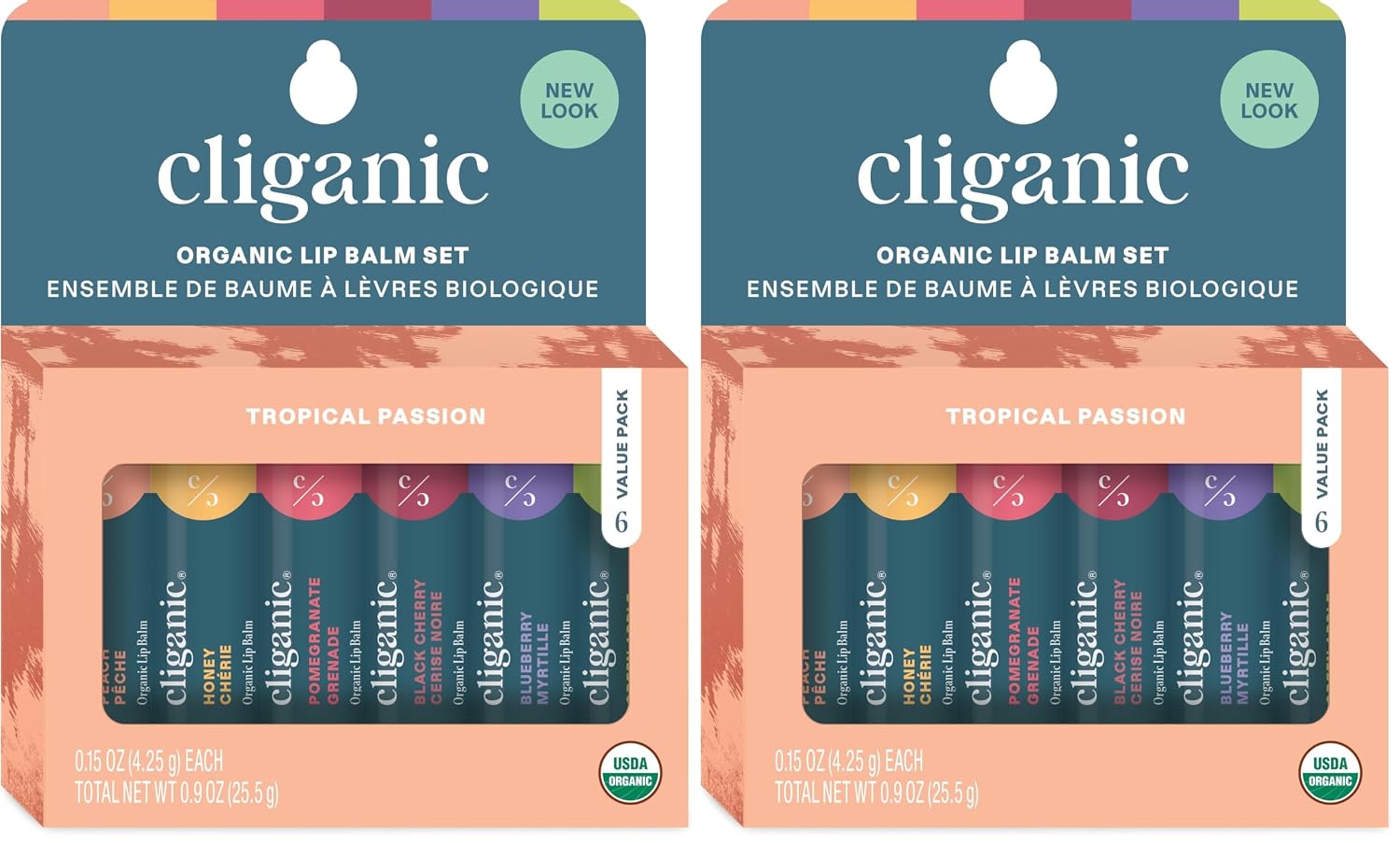 Thumbnail 6 de Cliganic Organic Lip Balm Set 6-pack