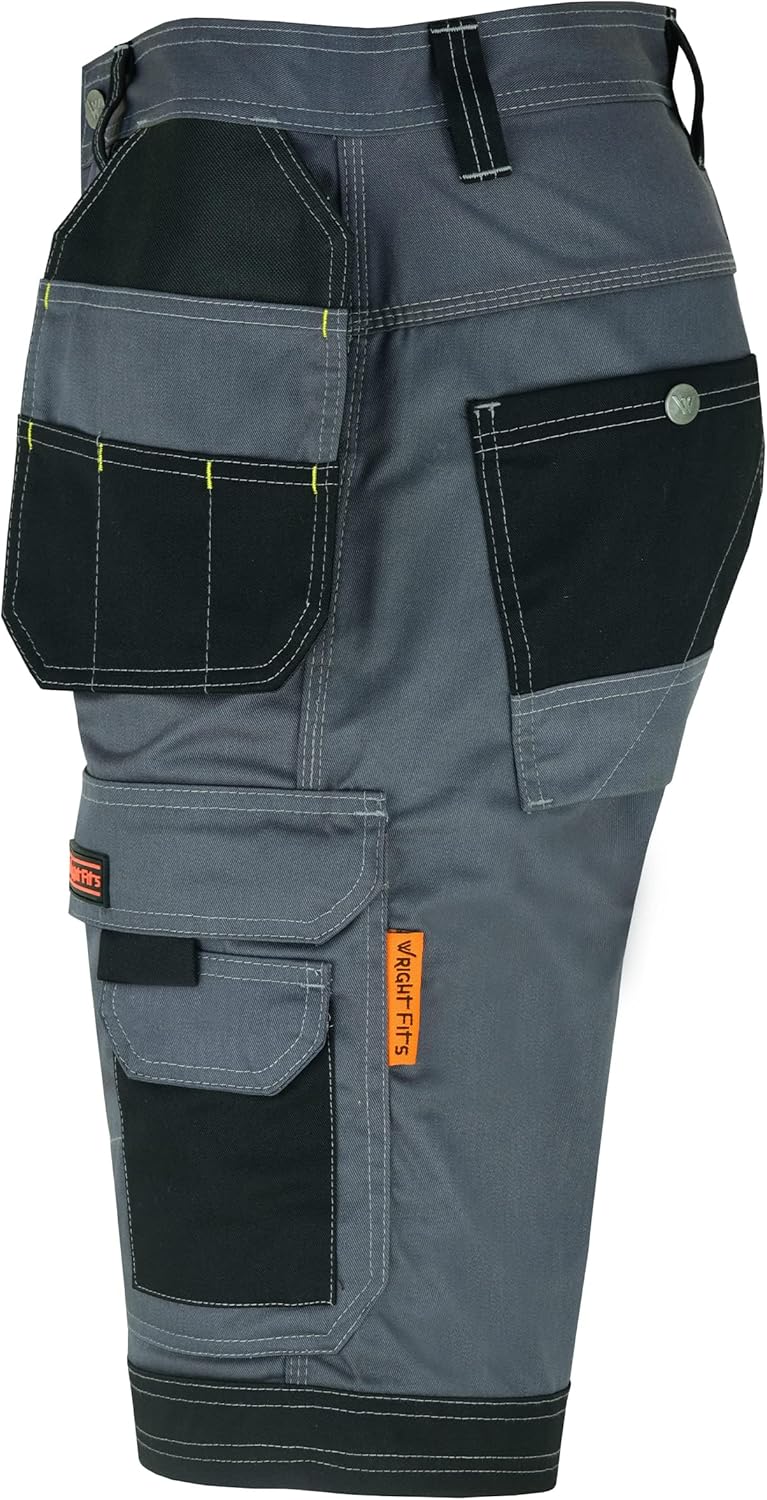 Thumbnail 3 de WrightFits Men Holster Work Shorts – Heavy Duty Cargo Shorts for Builders