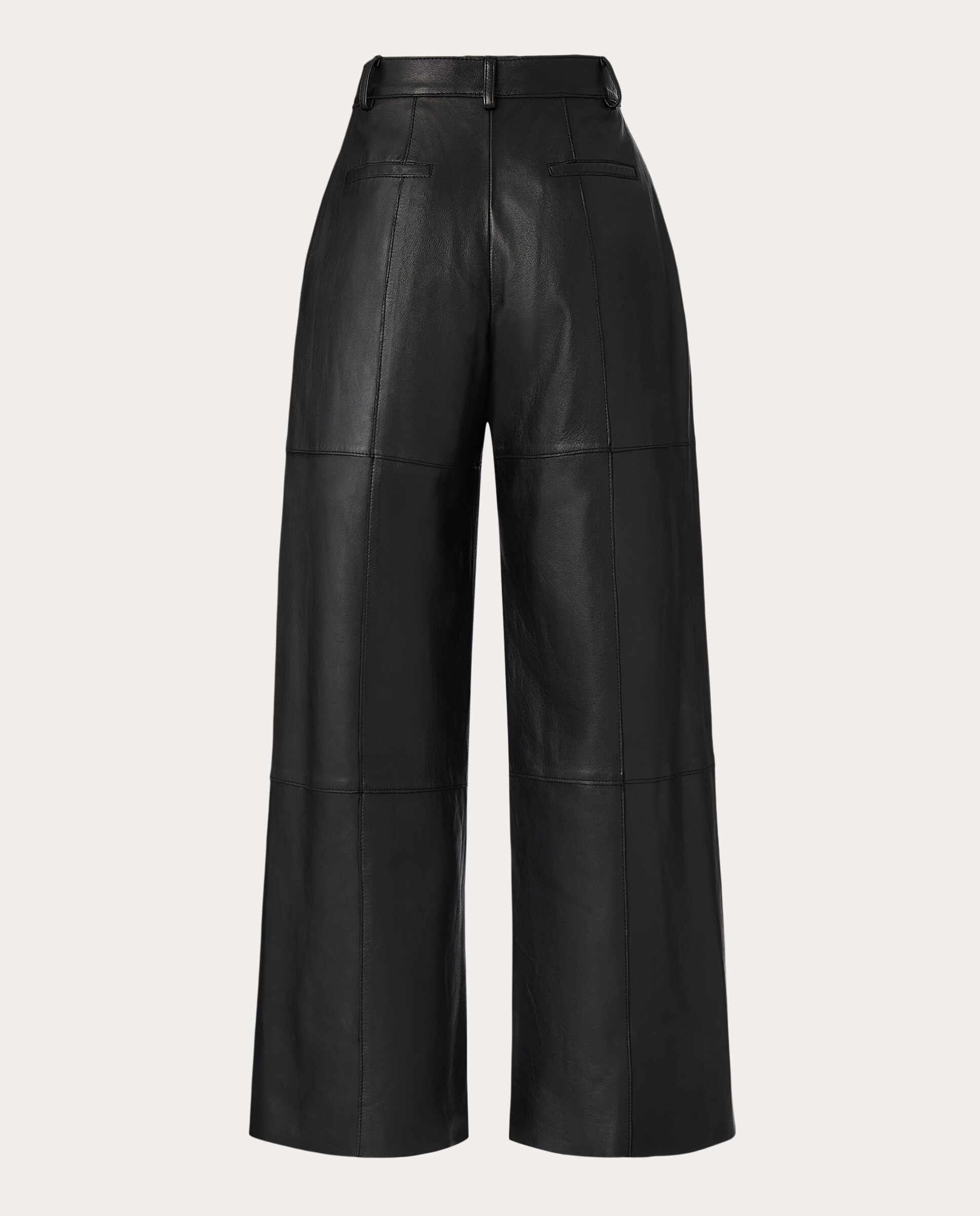 Thumbnail 1 de P.A.R.O.S.H Pantalón recto de piel 👜