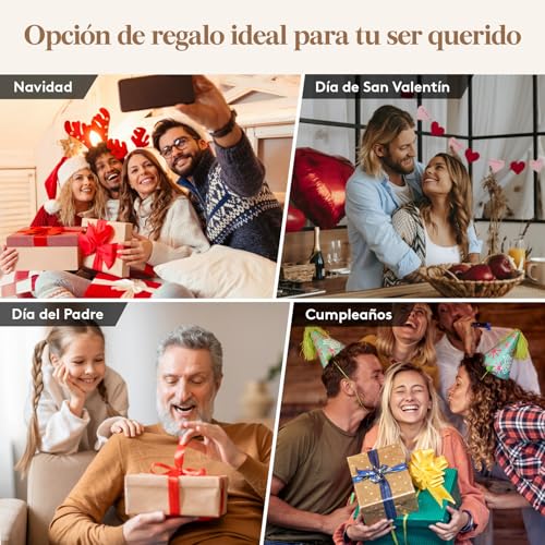 Thumbnail 8 de Lifewit organizador para gafas con caja de relojes y tapa de cristal (negro, 35 x 21 cm)