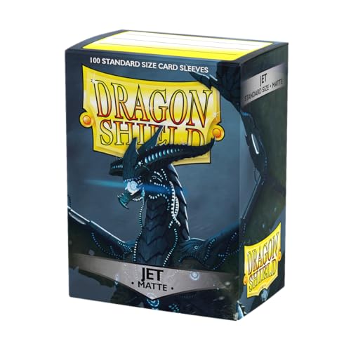 Dragon Shield Matte Jet Sleeves 100pk Standard Size – Arcane Tinmen ART11024