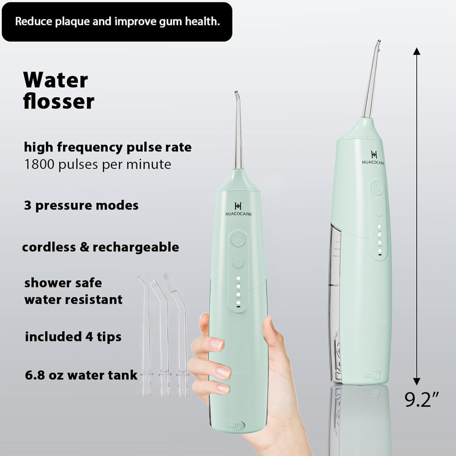 Thumbnail 2 de 2-1 Oral Clean Kit Water Flosser & Toothbrush