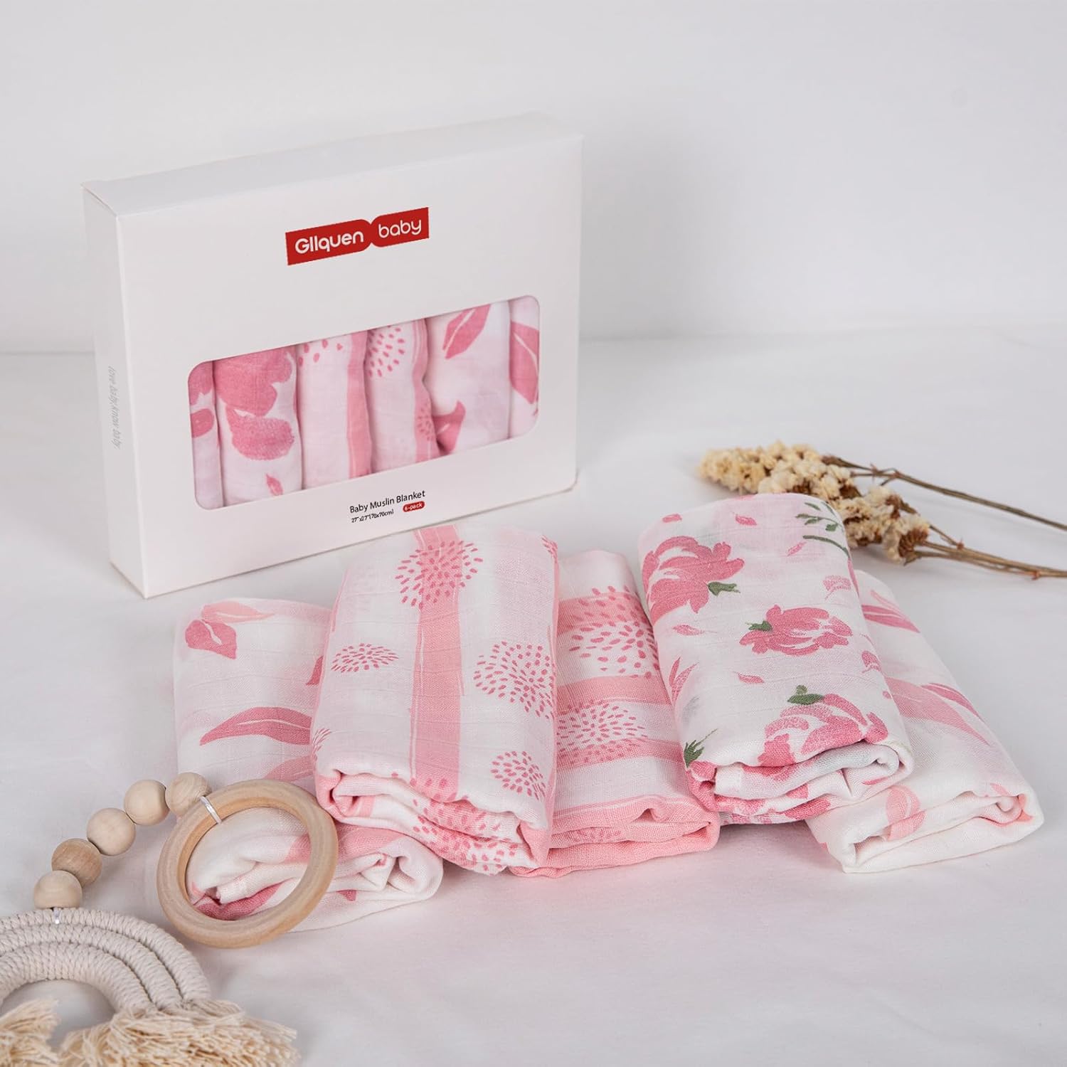 Thumbnail 5 de GLLQUEN Baby Muslin Squares 70cm