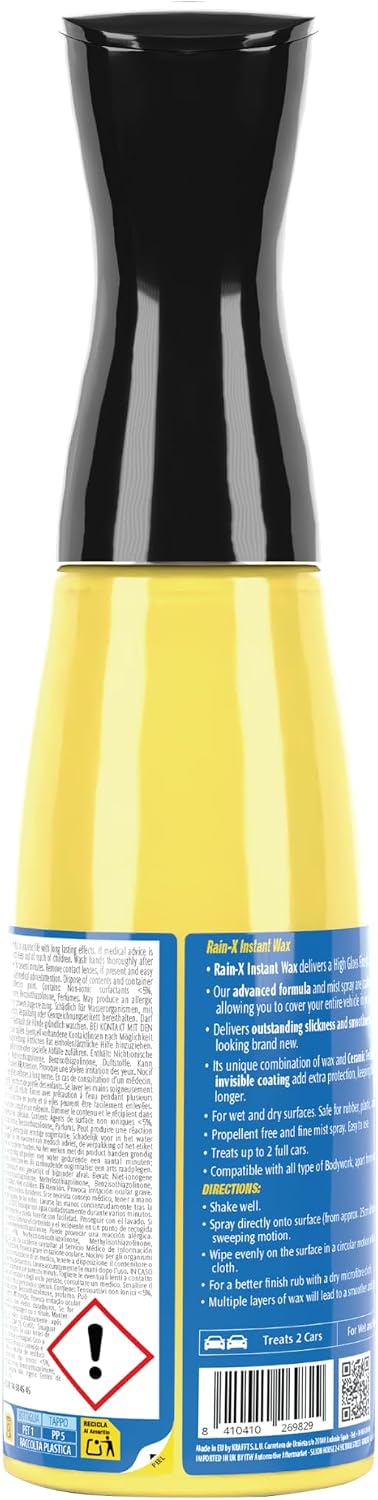 Detalle 2 de Rain-X Instant Wax 600 ml ceramic protection