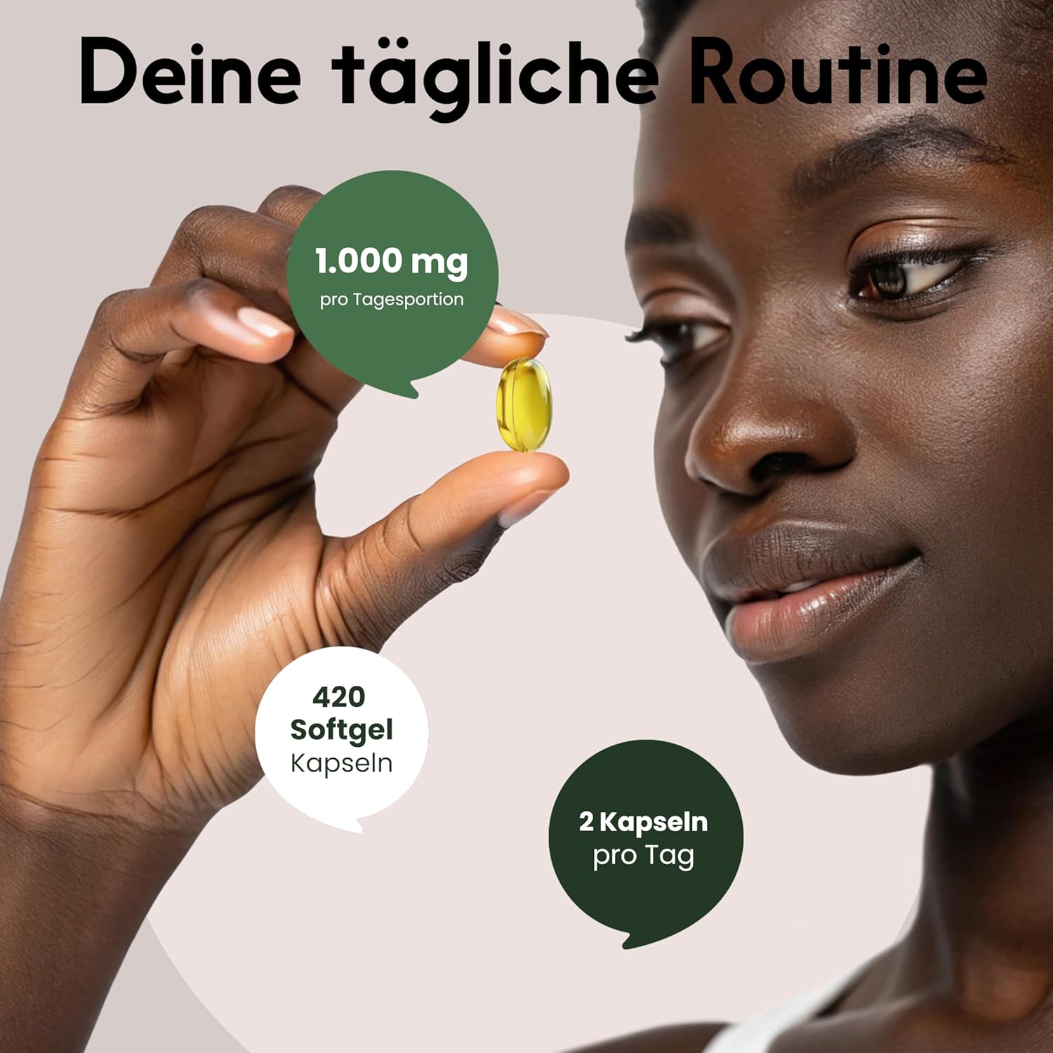 Thumbnail 2 de Bloom Naturals Schwarzkümmelöl Hochdosiert 420 Softgel