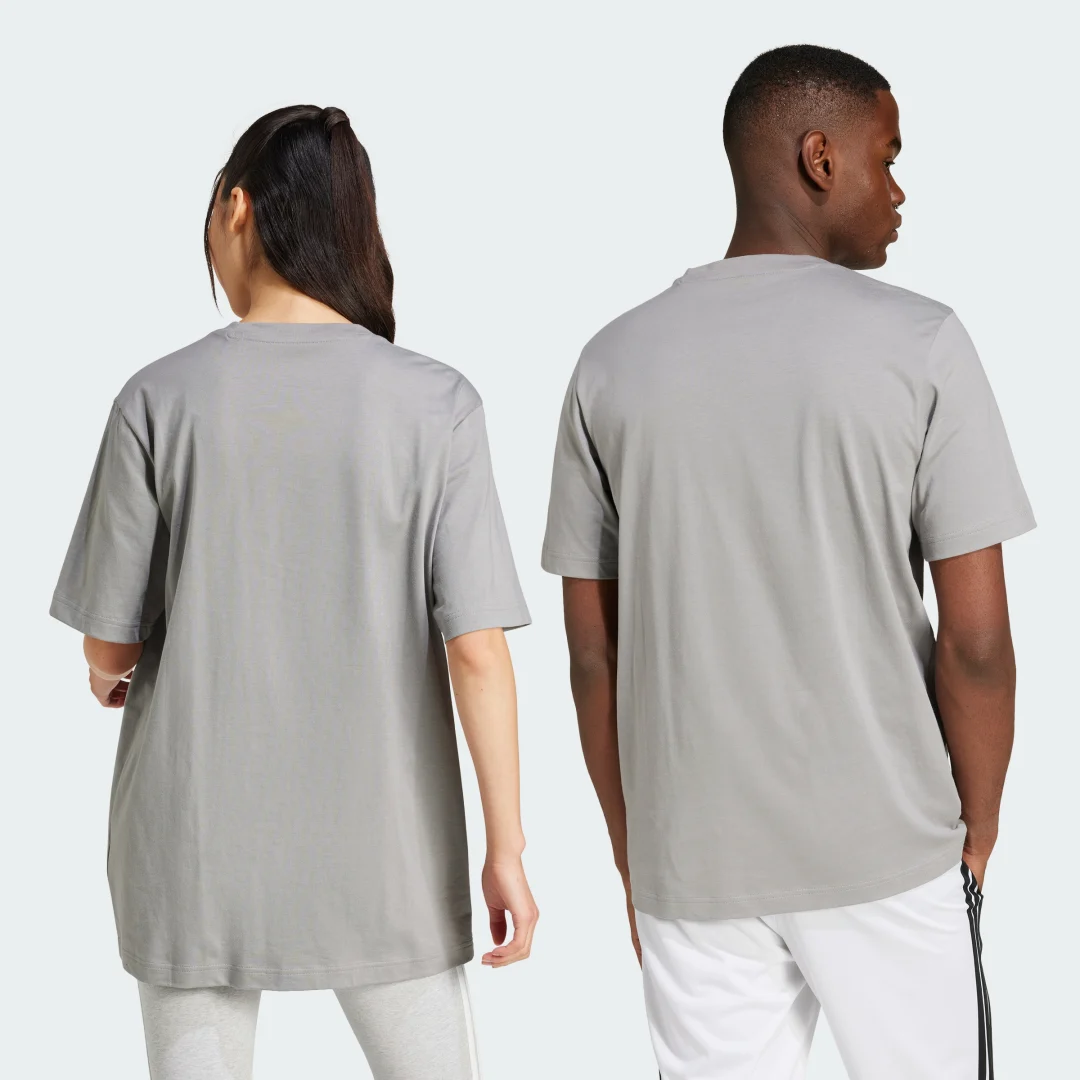 Thumbnail 1 de Adidas Camiseta Lounge Slides Graphic Pocket Gris