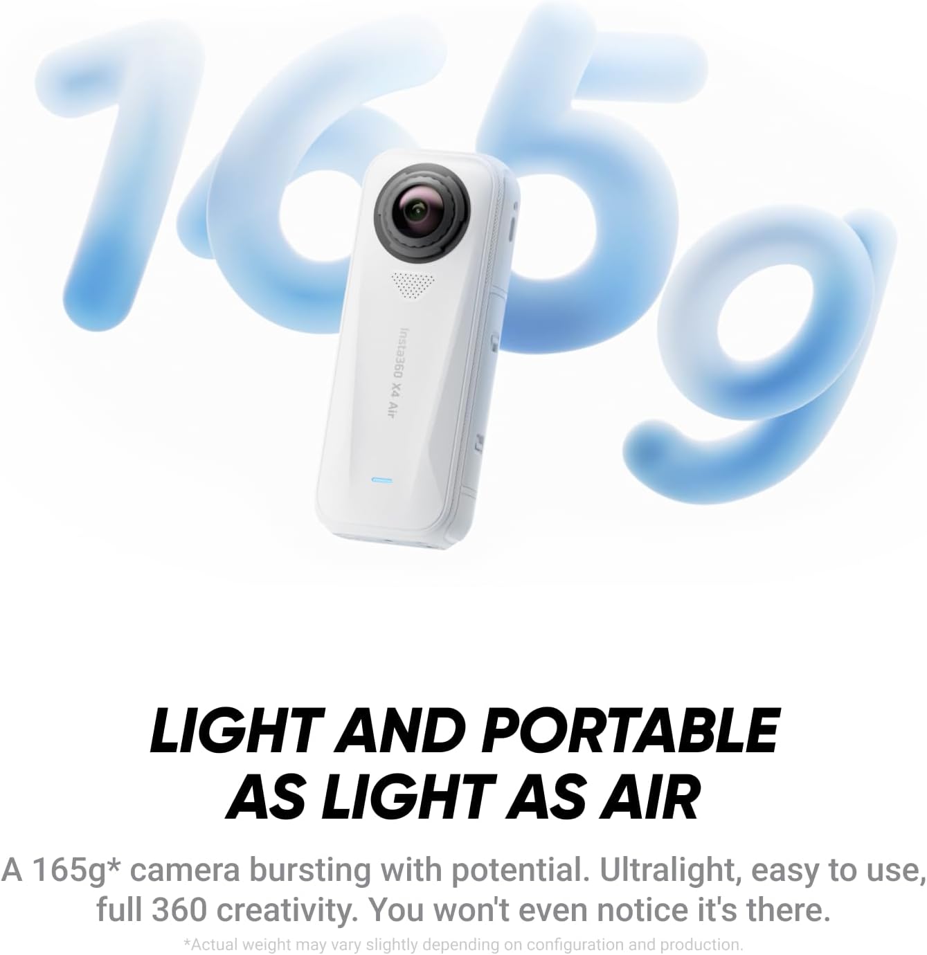 Detalle 2 de Insta360 X4 Air 8K 360 Camera 165g