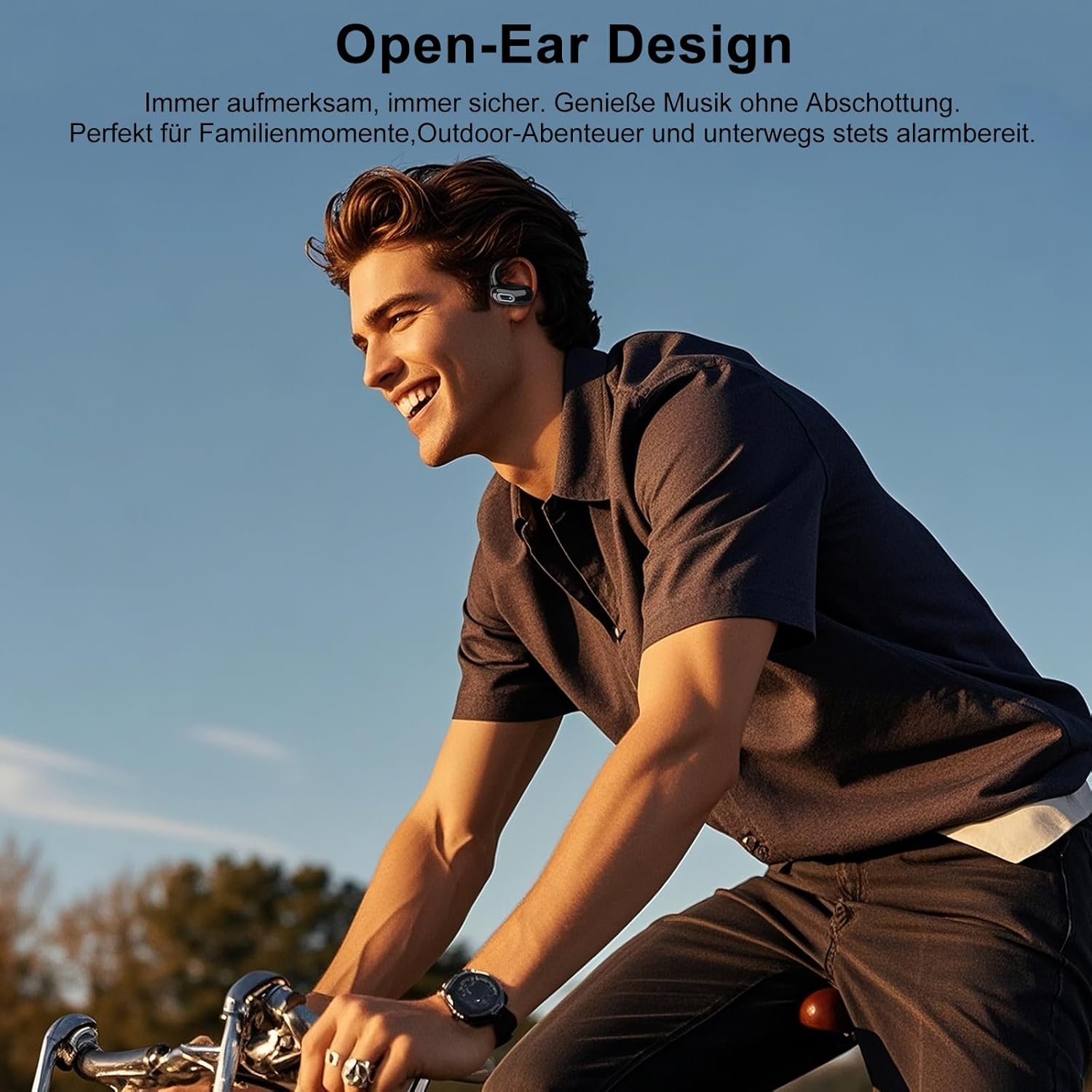 Thumbnail 3 de Open Ear Kopfhörer Q77 Bluetooth 5.4