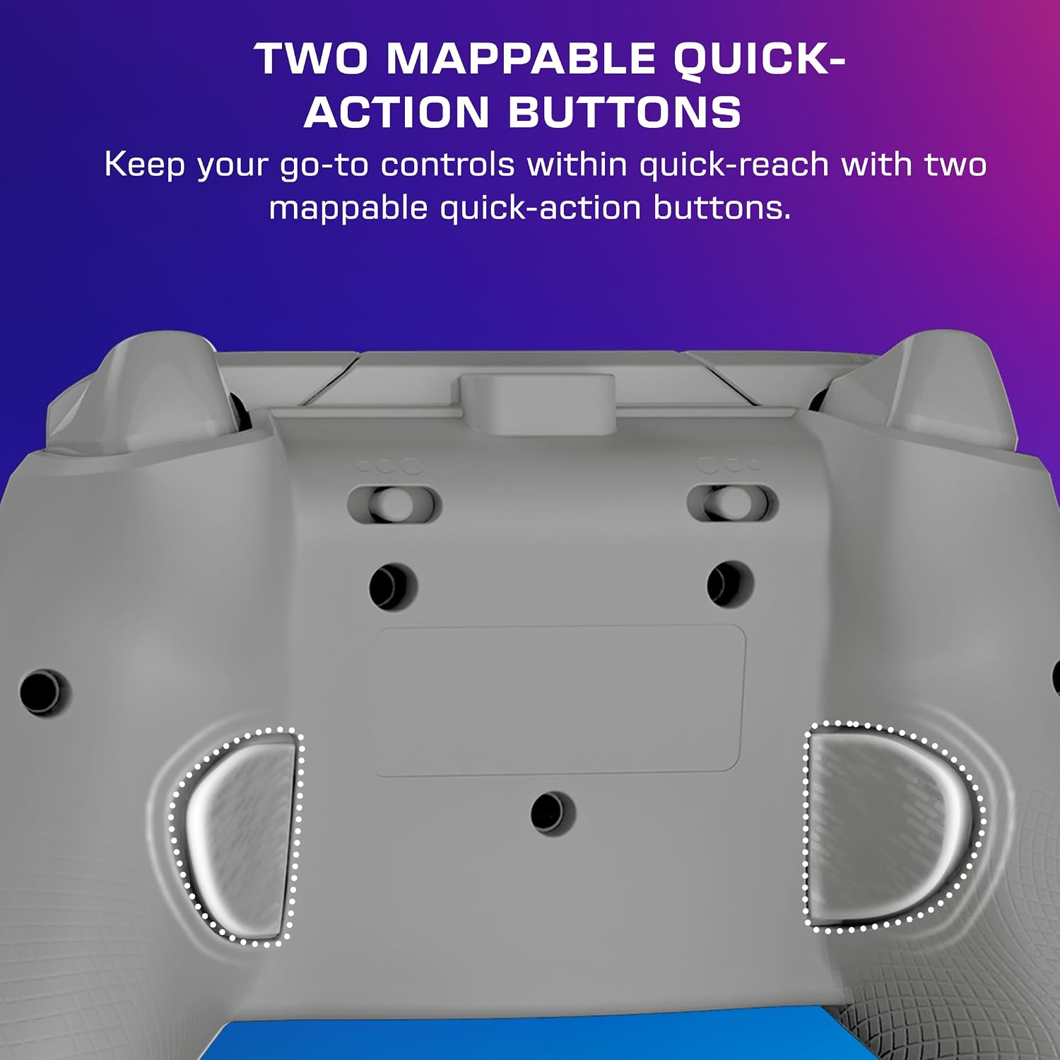 Thumbnail 3 de Turtle Beach Afterglow Wave Controller, manette RGB grise pour Xbox Series XS, One et Windows ⚙