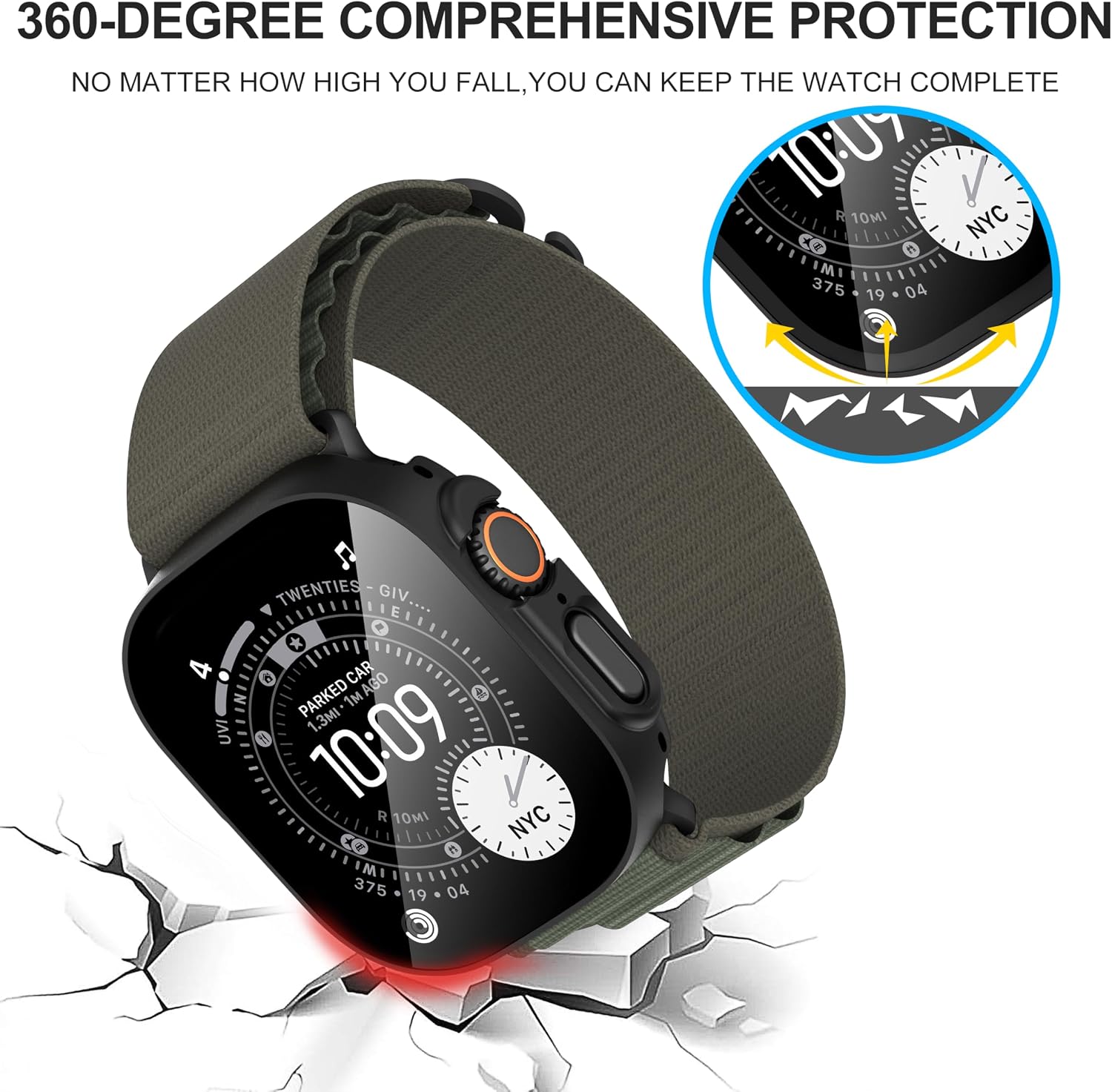 Detalle 1 de Apple Watch 49mm screen protector case