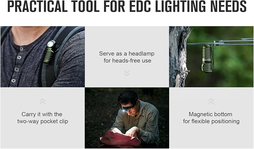 Thumbnail 6 de OLIGHT Perun 2 mini linterna frontal 1.100 lm 📷