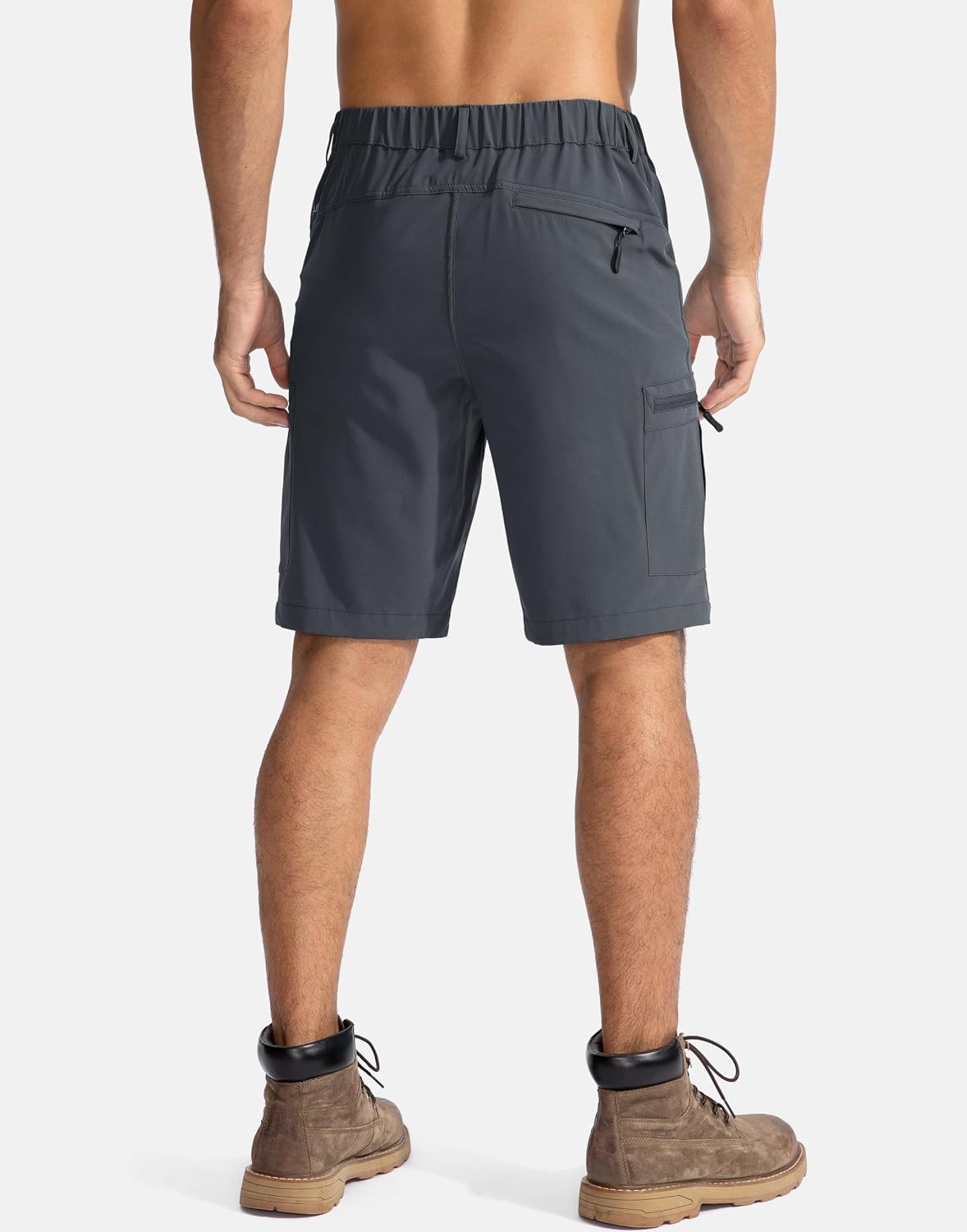 Detalle 1 de Pudolla Men's Hiking Cargo Shorts 9" Lightweight Outdoor Shorts