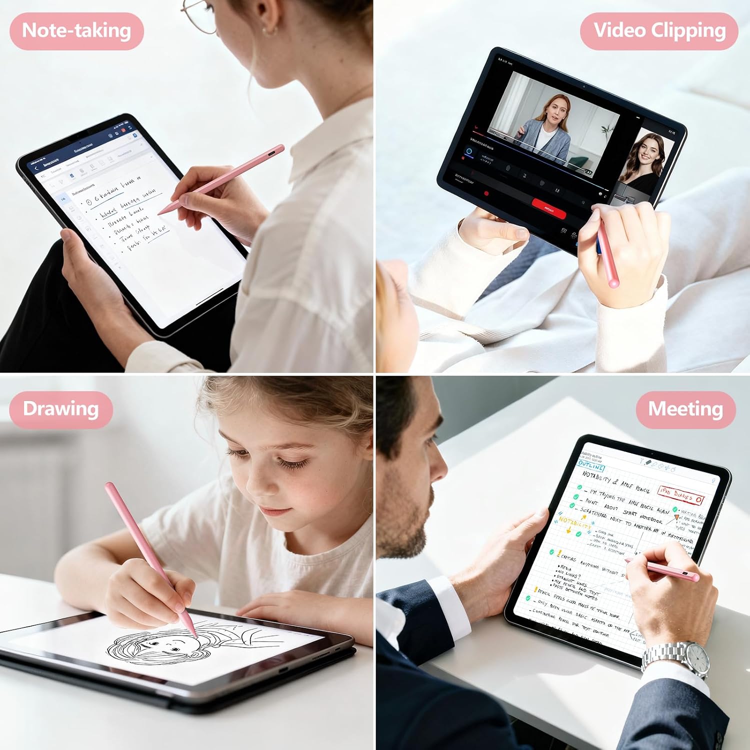 Thumbnail 6 de Stylus Pen for iPad 2X Fast Charge, Compatible 2018–2025 ✏