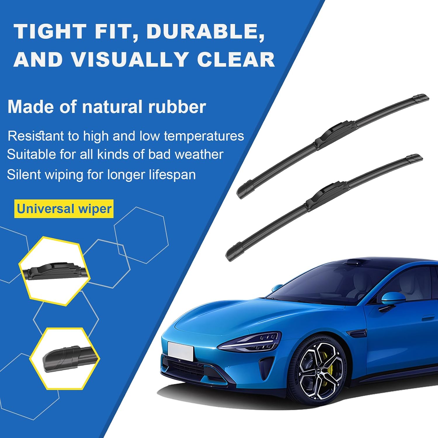 Thumbnail 3 de Wiper blade set for CR-V, Leaf & RDX, 3 blades