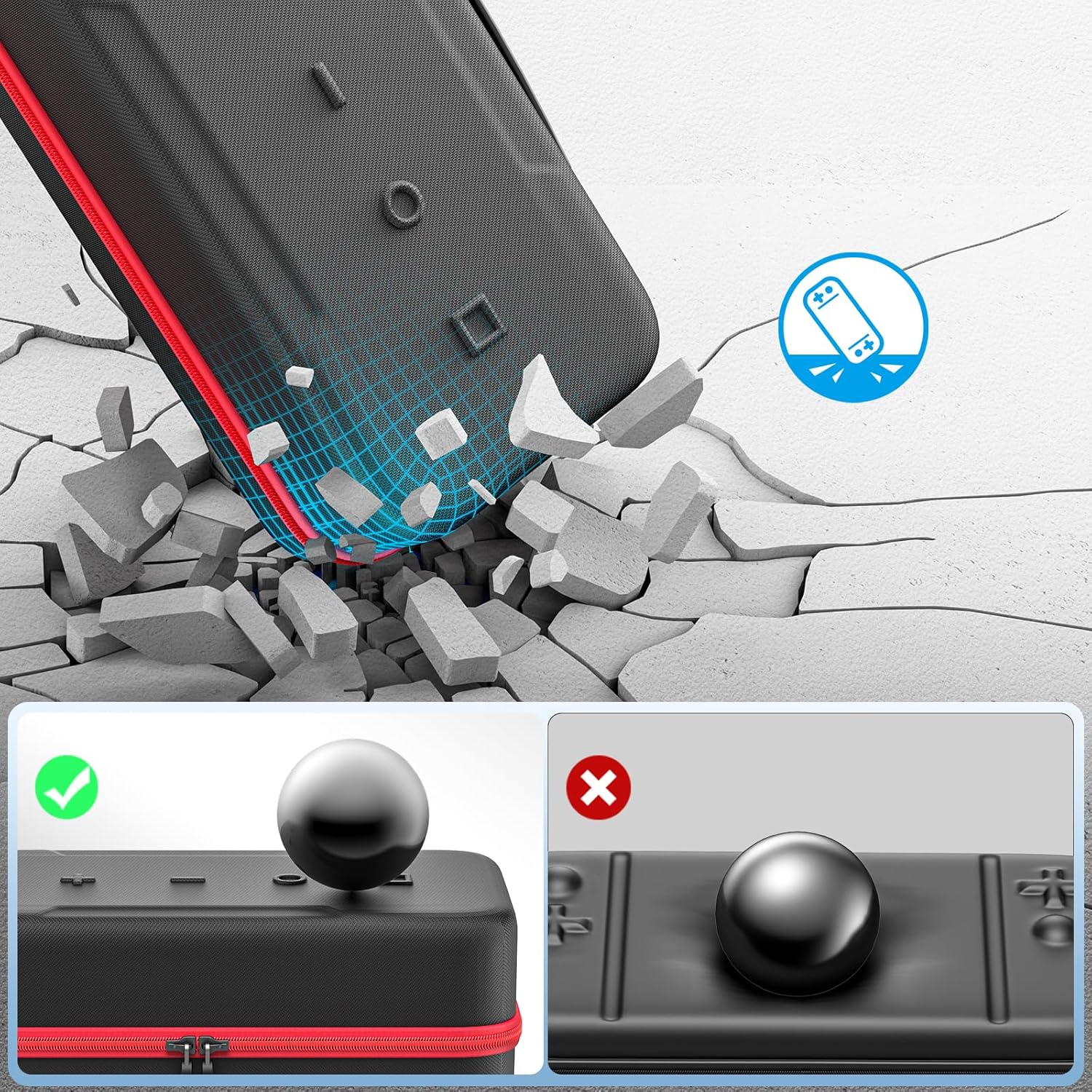 Thumbnail 6 de OIVO Switch 2 2025, funda con 26 tarjetas