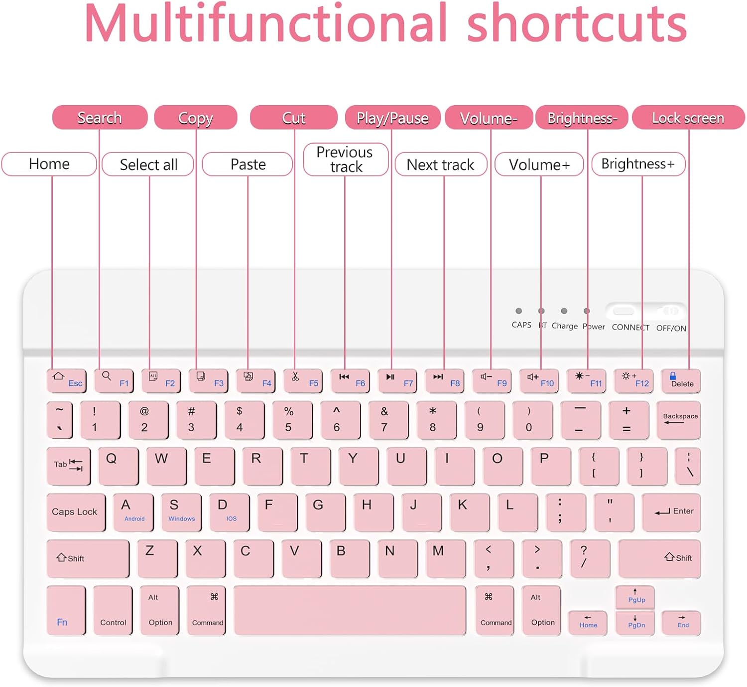 Thumbnail 5 de TQQ Keyboard Case for iPad A16