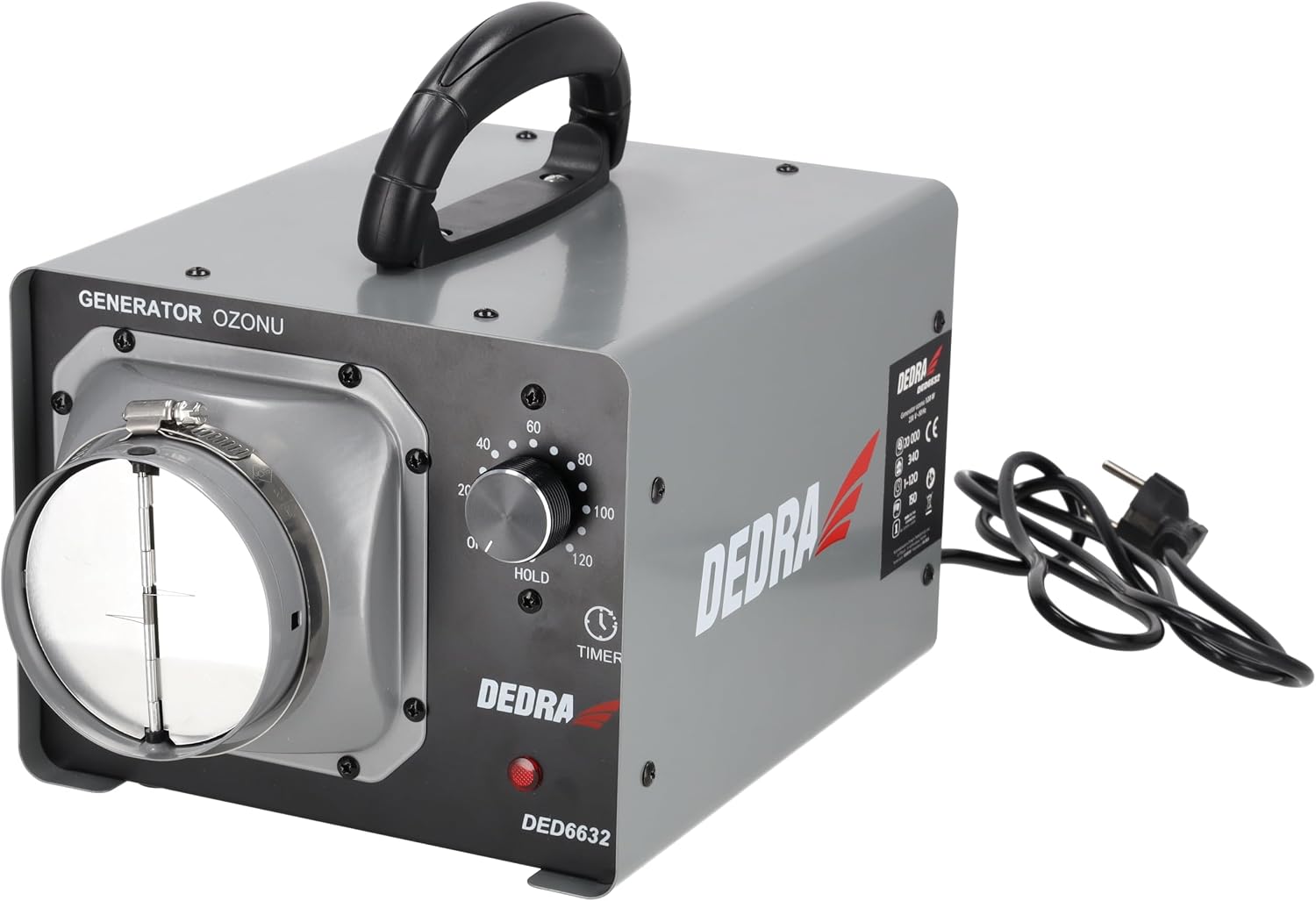 Thumbnail 6 de DEDRA 60000mg/h Ozon-Generator 120W