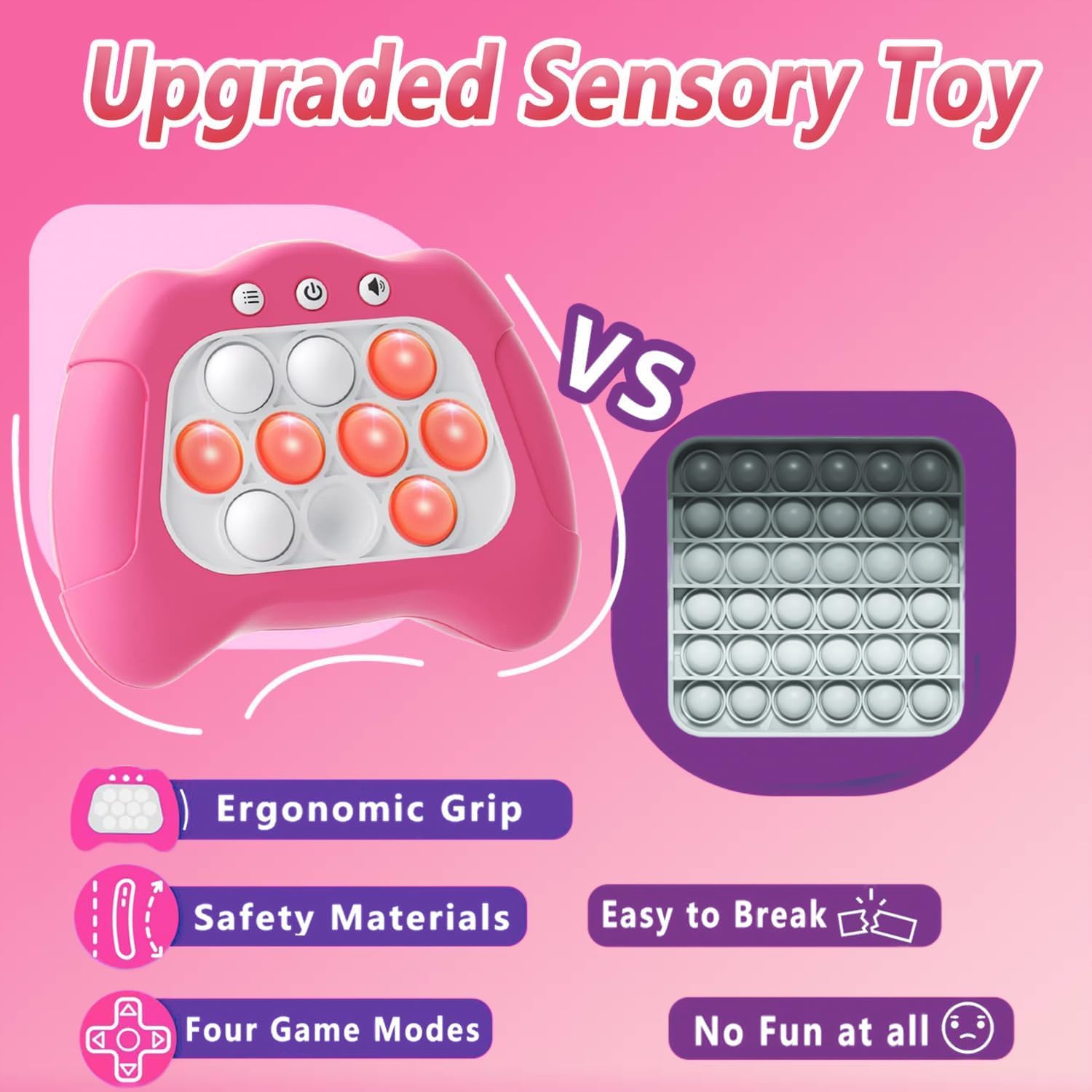 Thumbnail 5 de Pop Push Game Toy Quick Push Pop Puzzle 8-12
