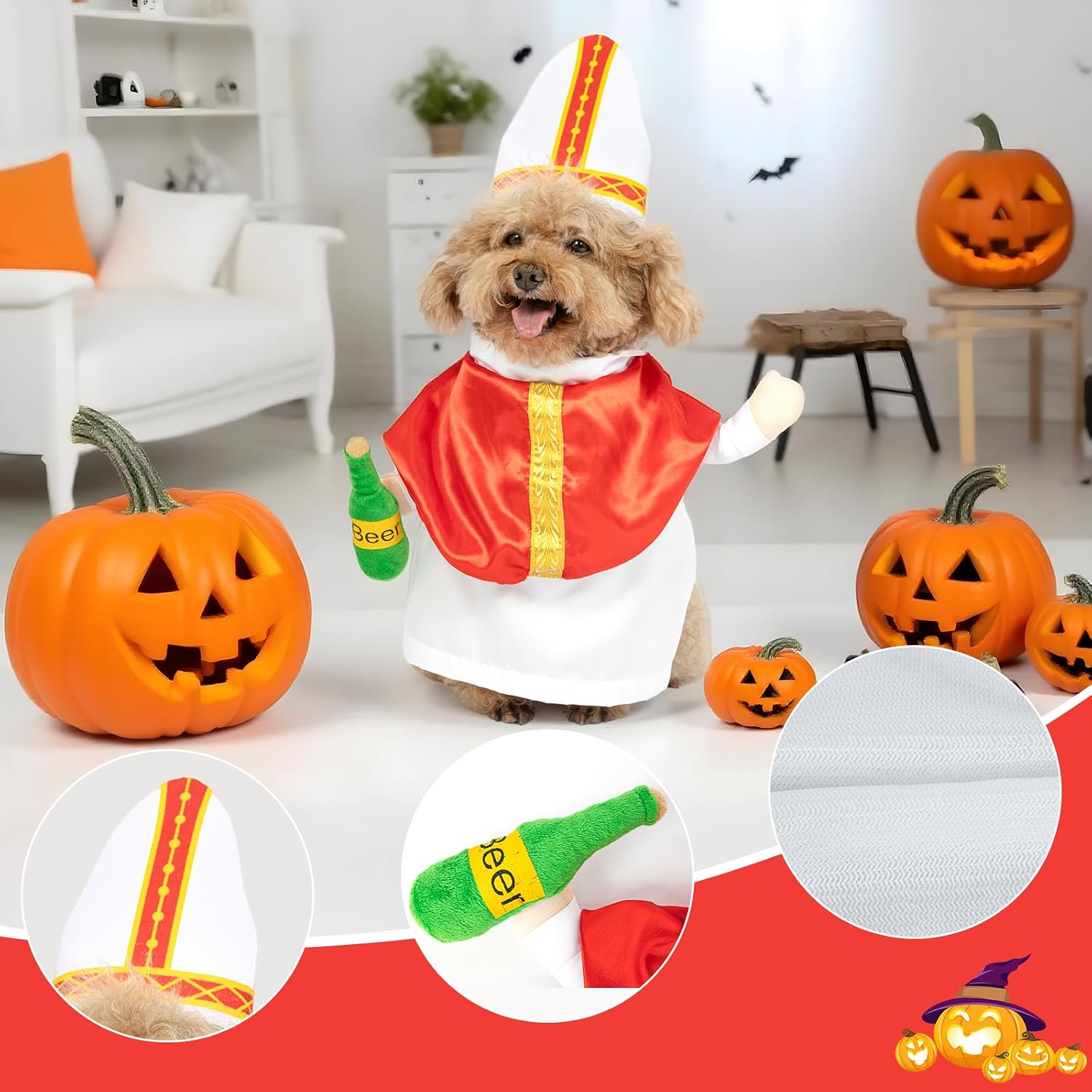 Detalle de NACOCO dog costume, size M