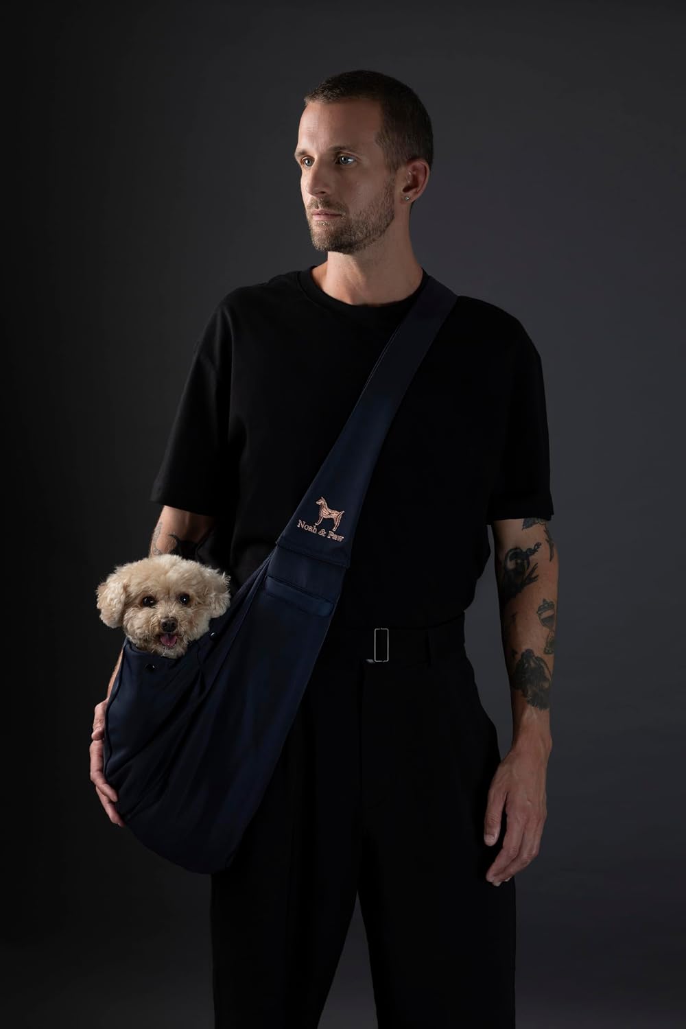 Thumbnail 1 de NOAH & PAW Dog Sling Carrier 5-18lb