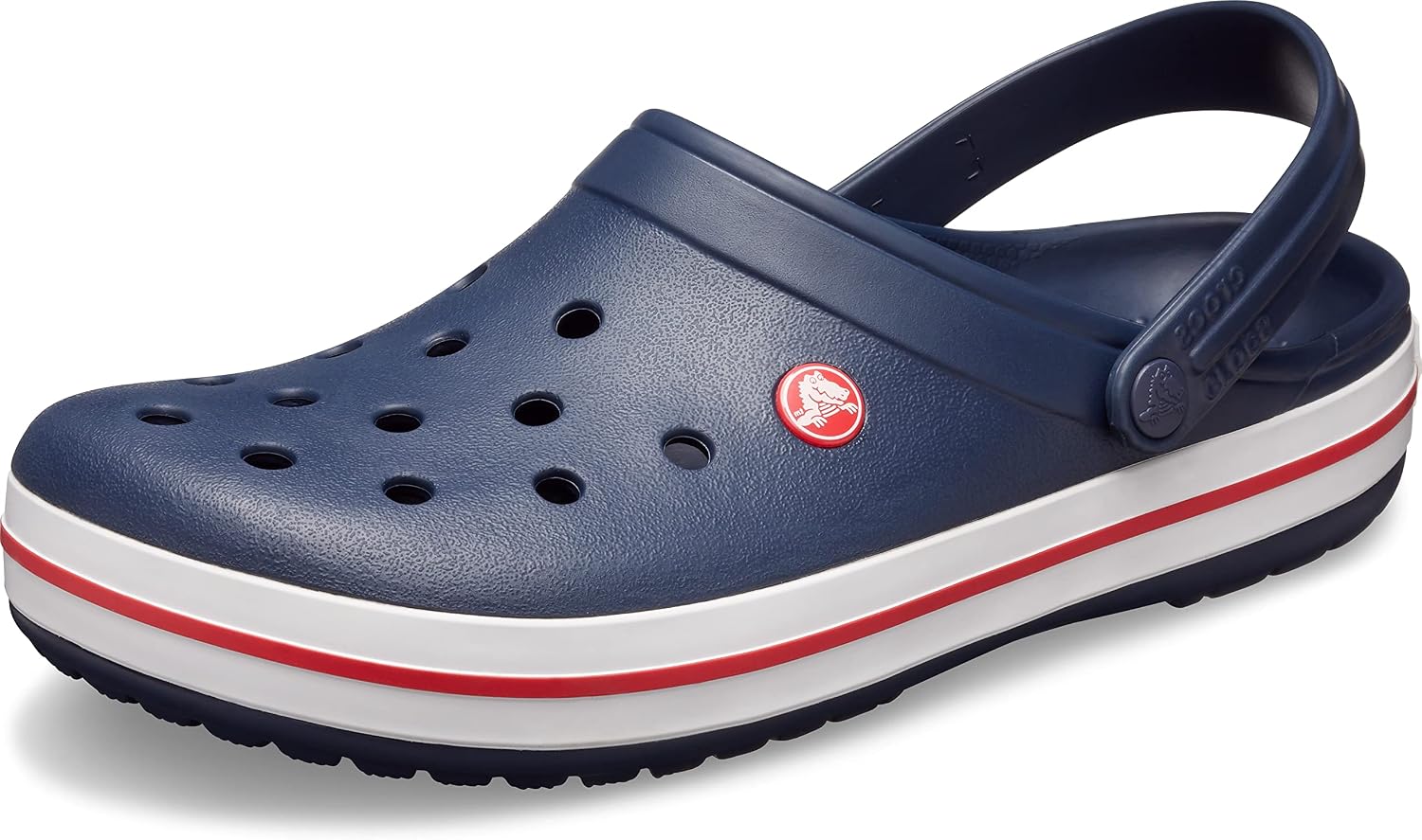 Detalle de Crocs Unisex Crocband Clogs in Navy (UK: M4 / W5) — Practical, water-friendly comfort
