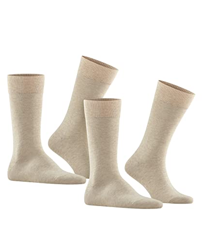 Detalle 2 de FALKE Happy Herrensocken im 2er-Pack aus Baumwolle, atmungsaktiv und verstärkt