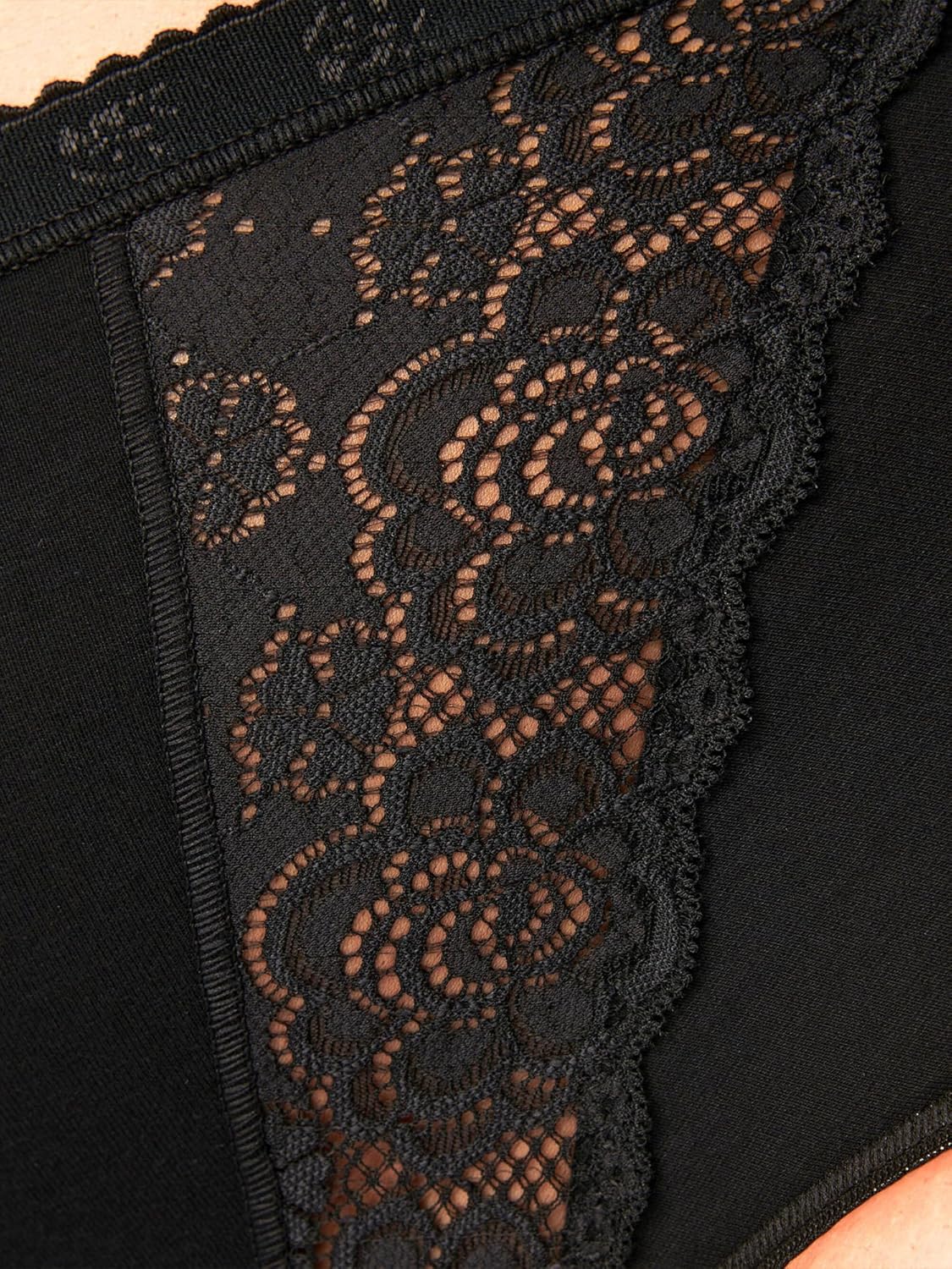 Thumbnail 3 de Sloggi Chic Maxi 4p Culotte Femme (Lot de 4) – Confort coton et dentelle élégante