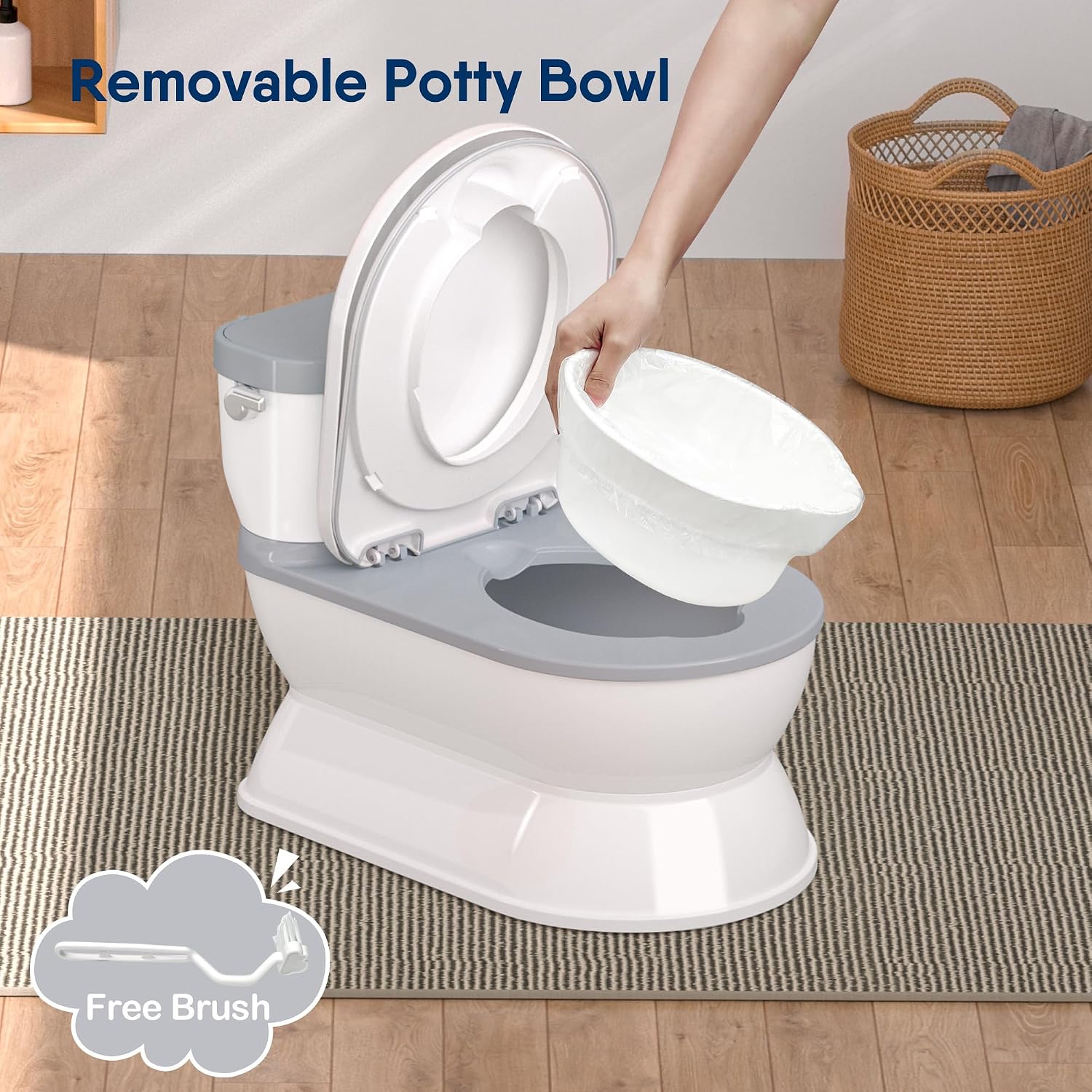 Detalle 1 de CheerTry Toddler Potty Training Toilet