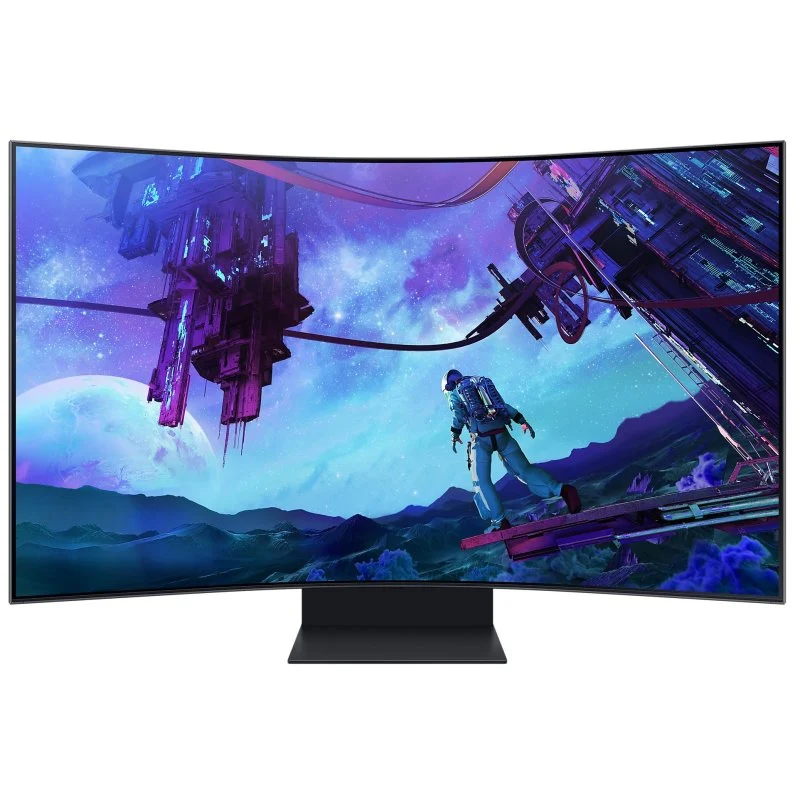 Detalle de Samsung Odyssey Ark G97NC 55" LED VA 4K, 165 Hz, FreeSync Premium Pro y Curva 1000R